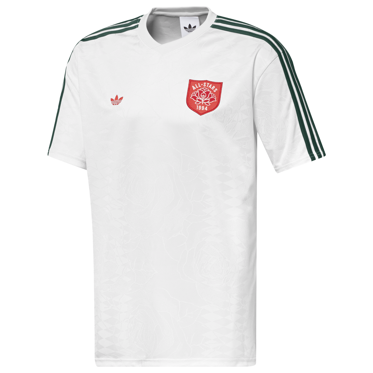 adidas Roses Poly Jersey - Men's - White/Collegiate Green