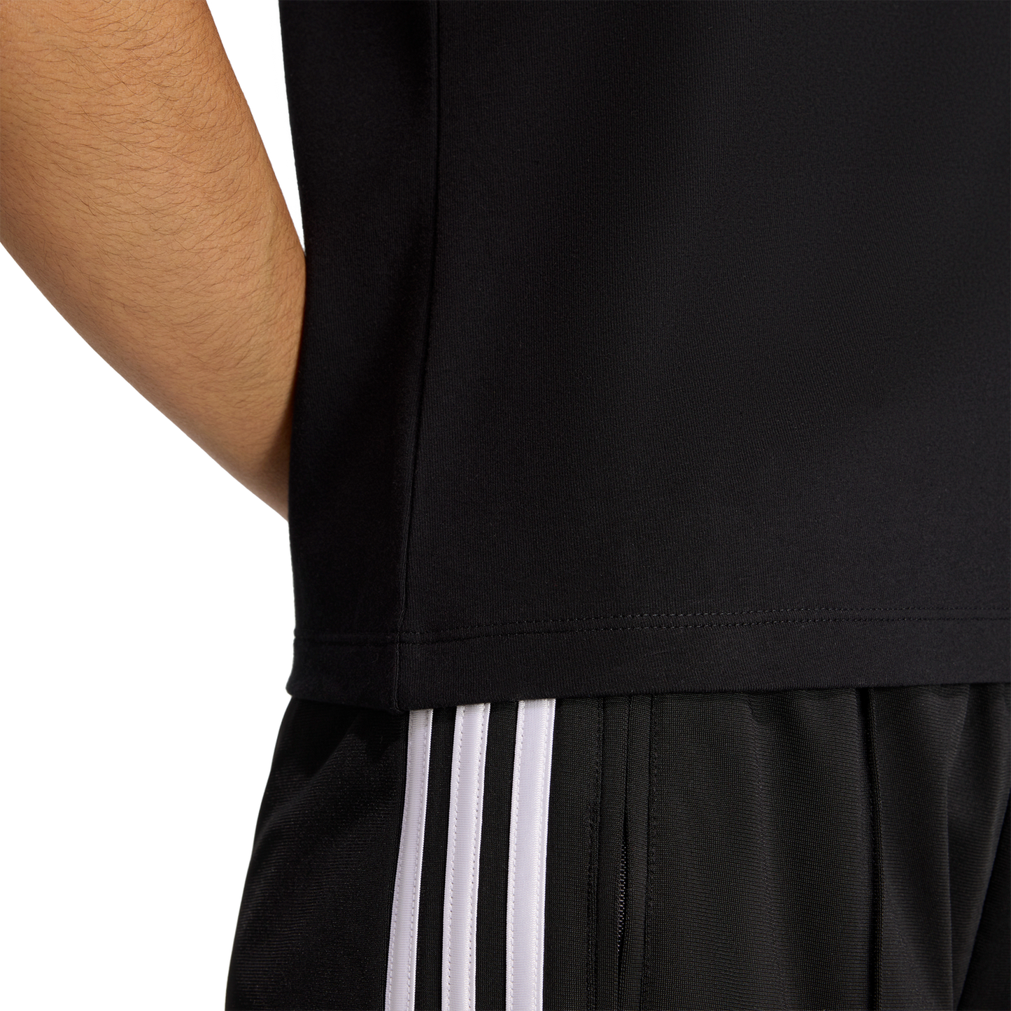 adidas Originals 3-Stripes Slim T-Shirt - Women's - White/Black