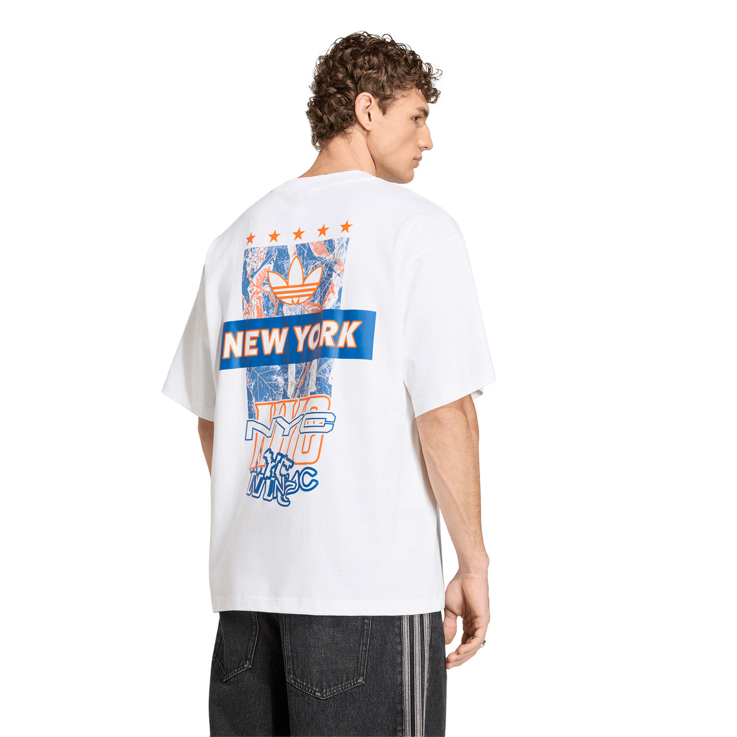 adidas Host City T-Shirt - Men's - White/Collegiate Royal