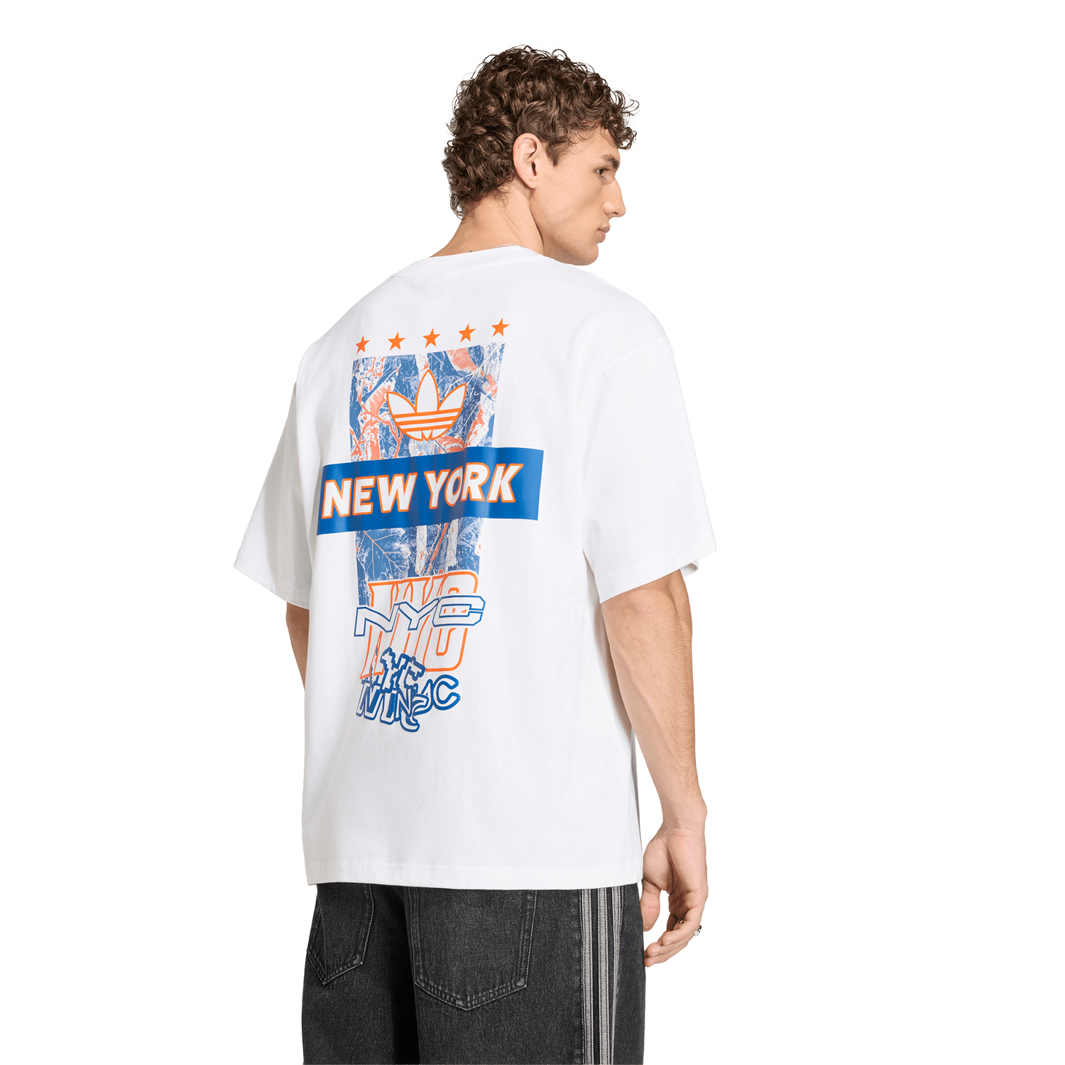 adidas Host City T-Shirt - Men's - White/Collegiate Royal