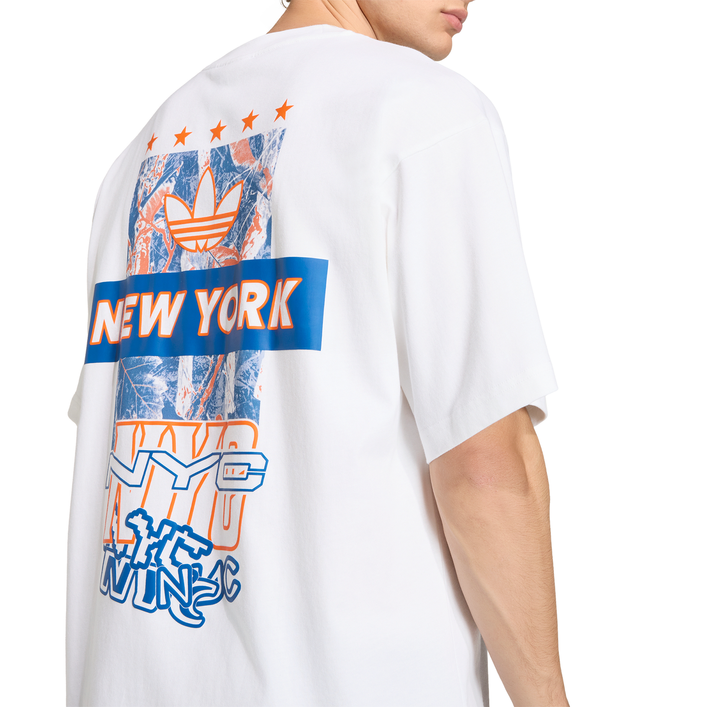 adidas Host City T-Shirt - Men's - White/Collegiate Royal