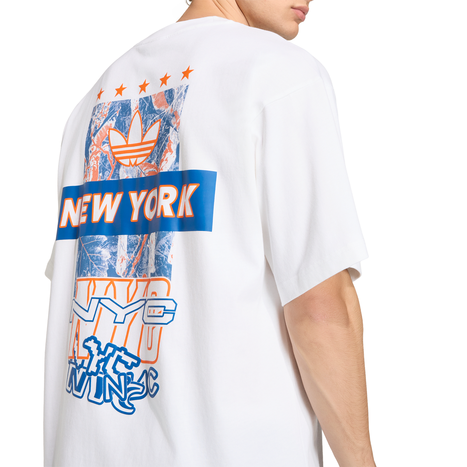 adidas Host City T-Shirt - Men's - White/Collegiate Royal
