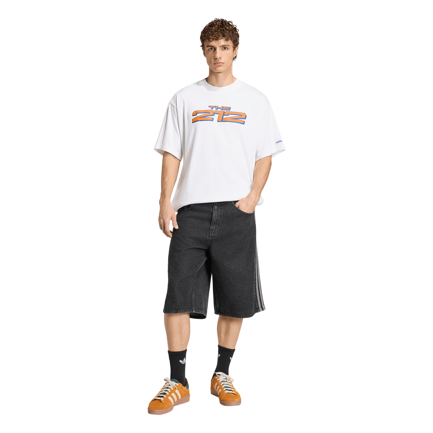 adidas Host City T-Shirt - Men's - White/Collegiate Royal