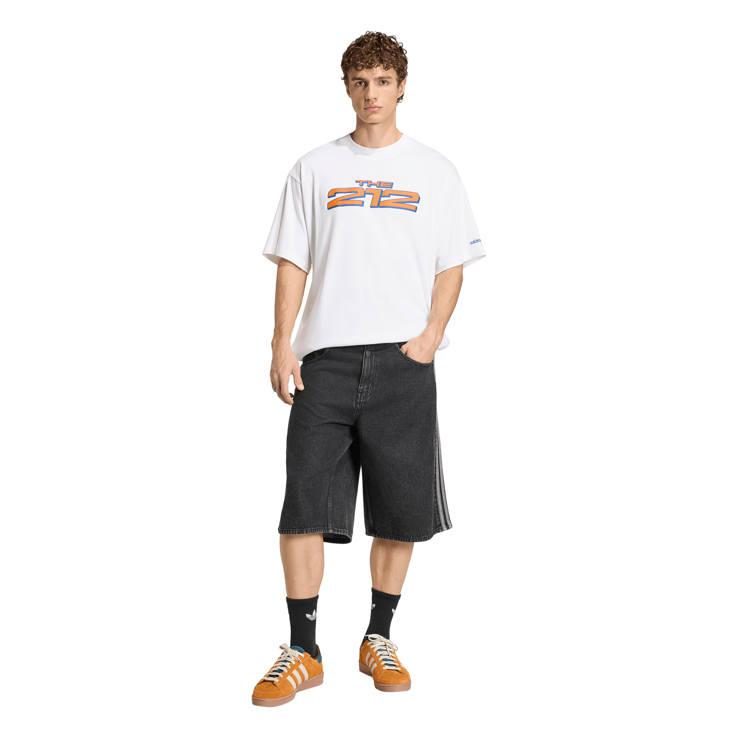 adidas Host City T-Shirt - Men's - White/Collegiate Royal