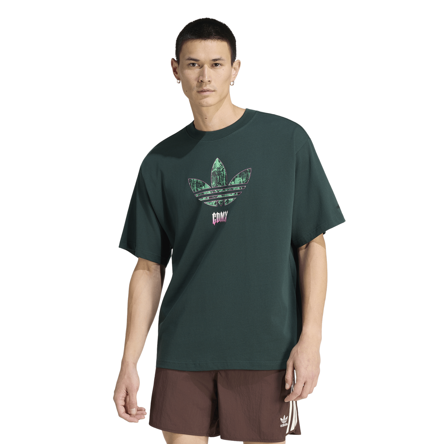 adidas Host City T-Shirt - Men's - Black/Shadow Green