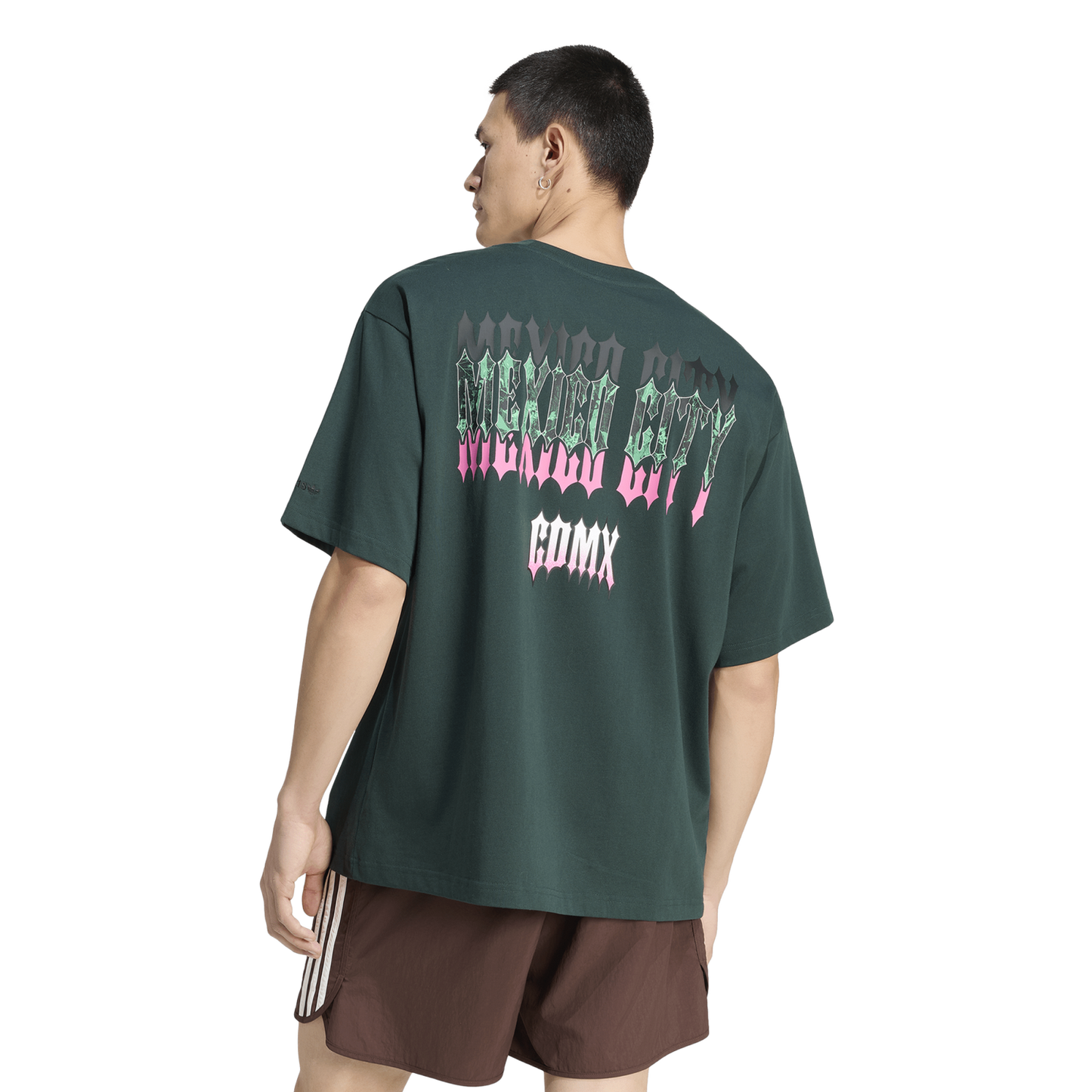 adidas Host City T-Shirt - Men's - Black/Shadow Green