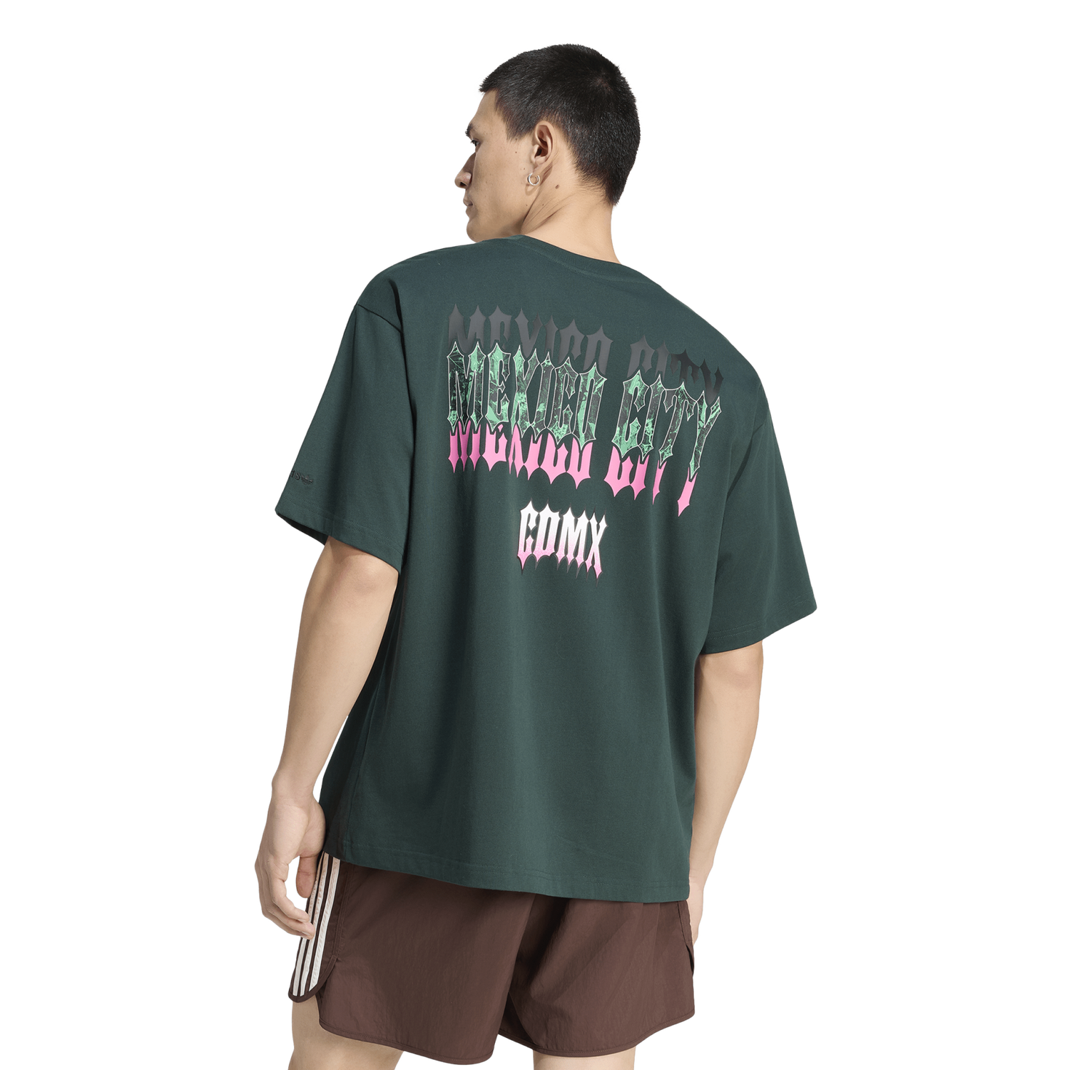 adidas Host City T-Shirt - Men's - Black/Shadow Green