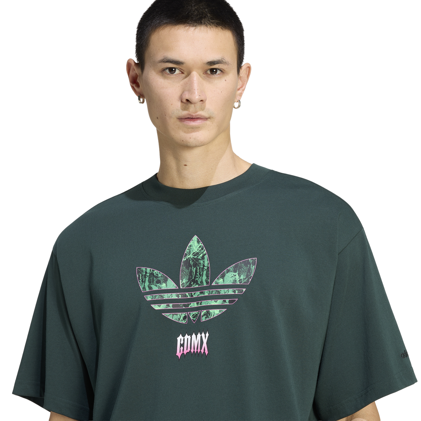 adidas Host City T-Shirt - Men's - Black/Shadow Green