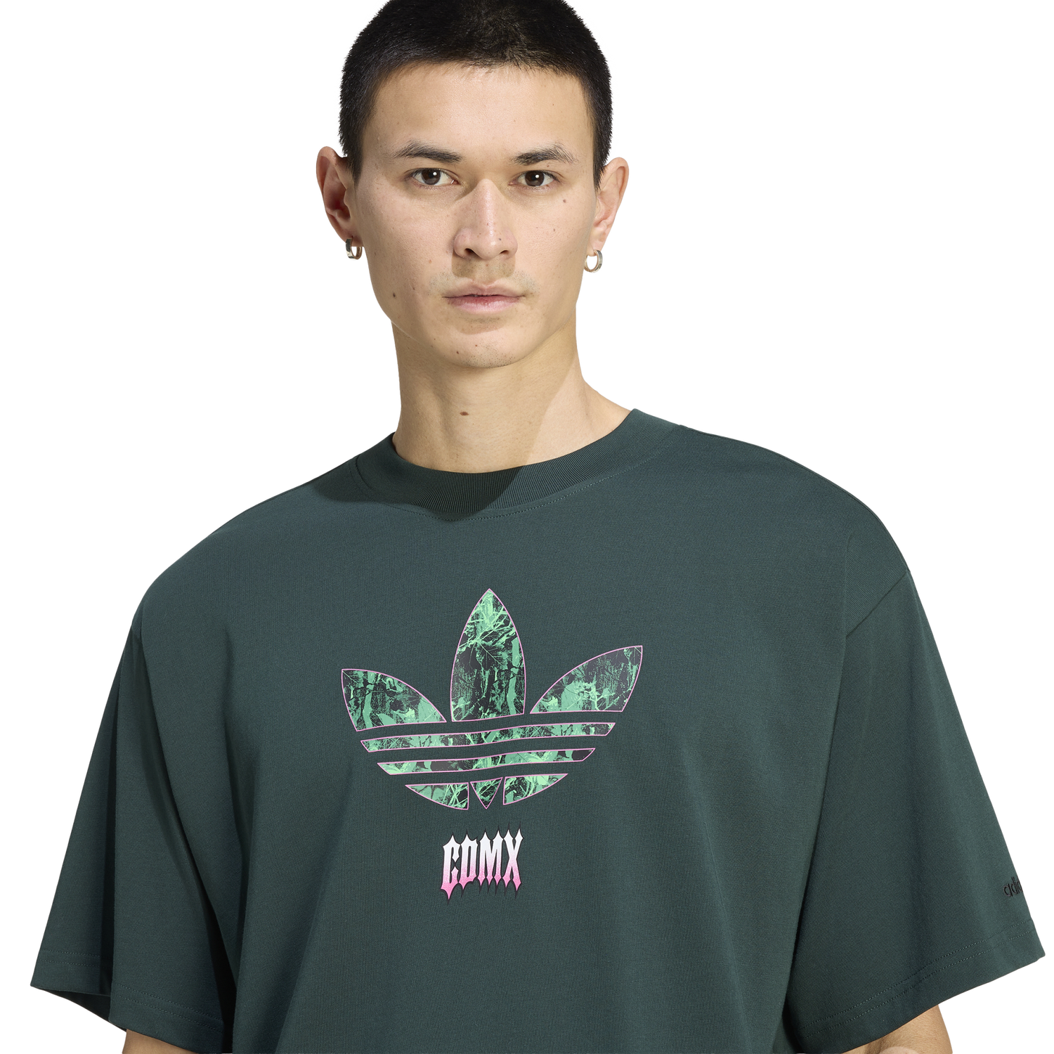 adidas Host City T-Shirt - Men's - Black/Shadow Green