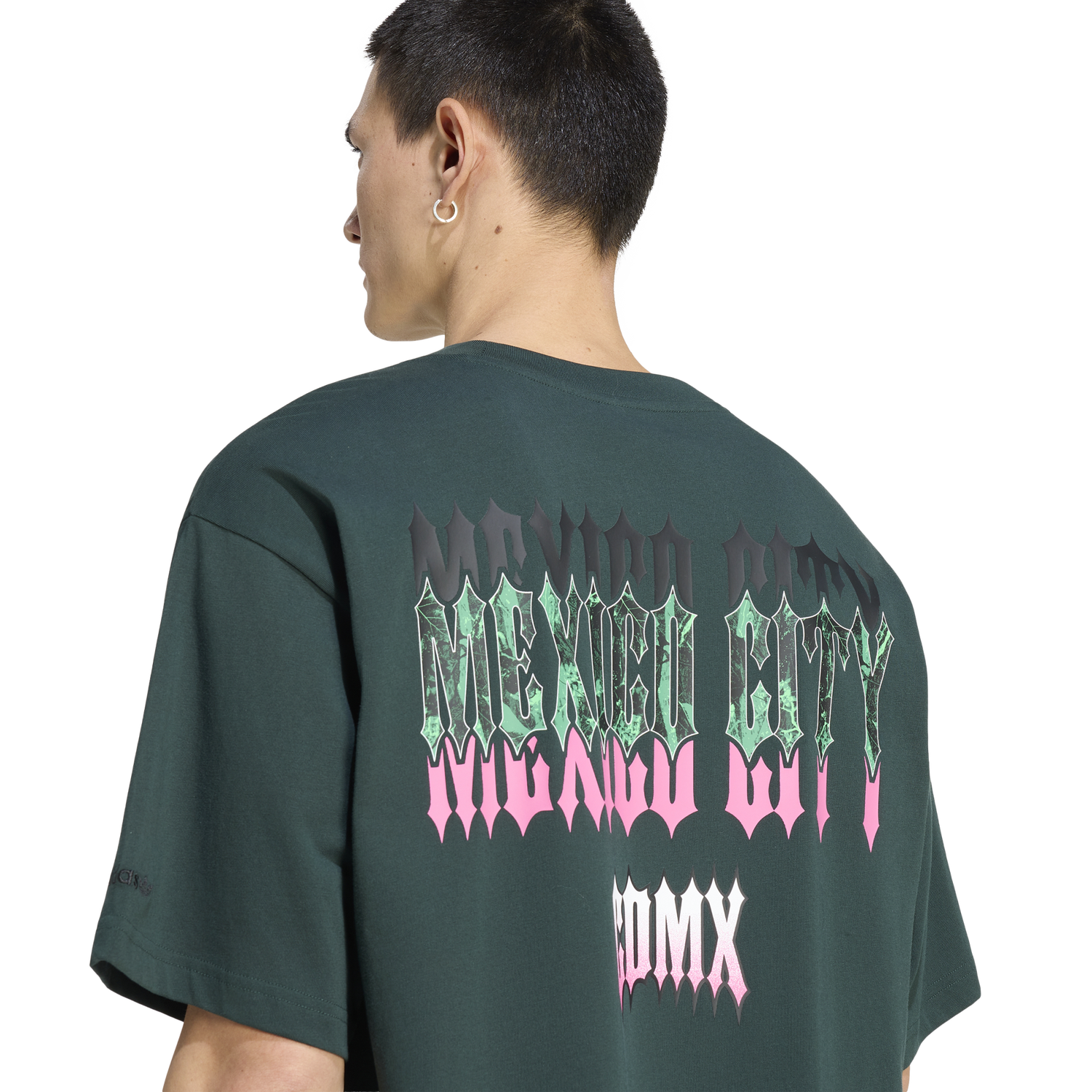 adidas Host City T-Shirt - Men's - Black/Shadow Green