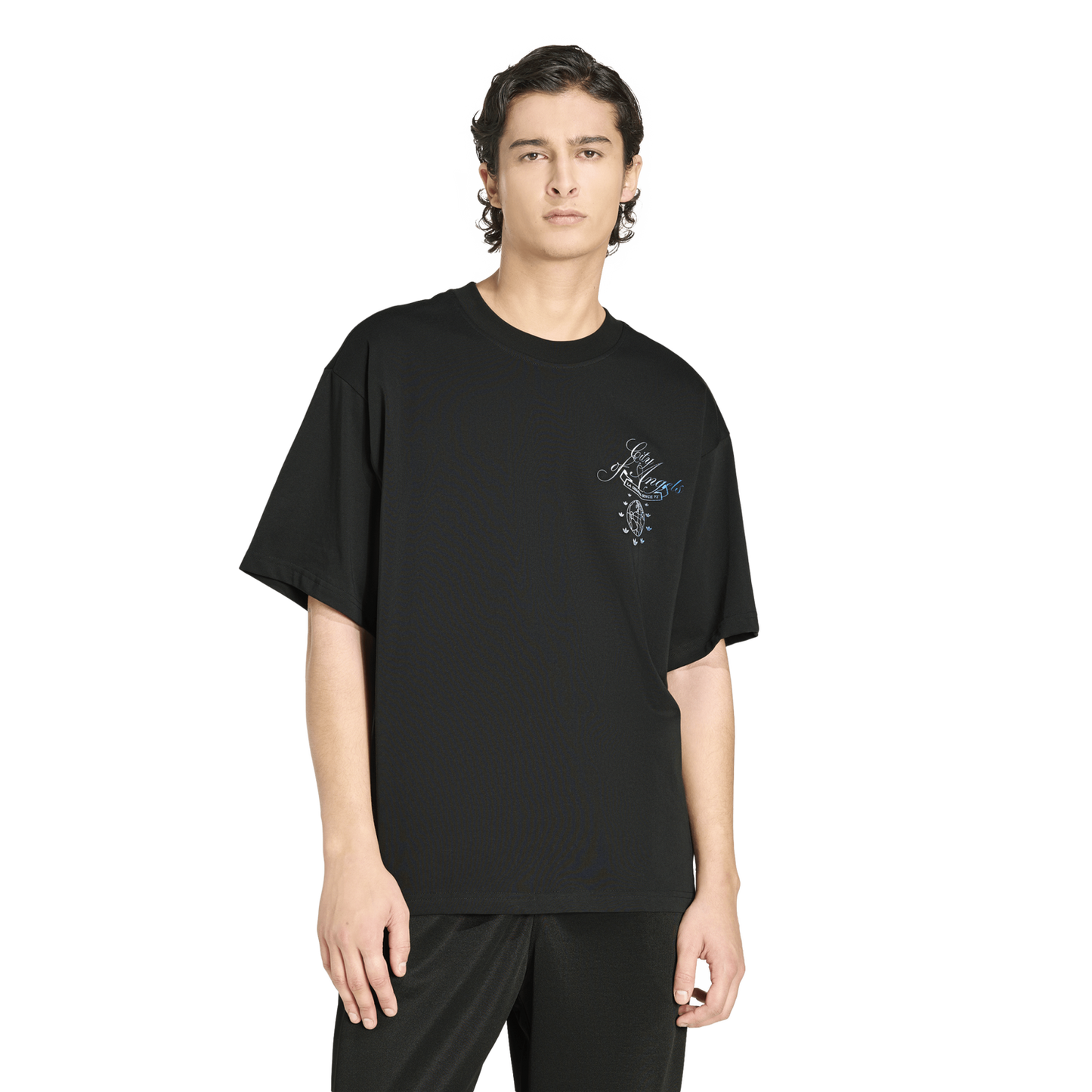 adidas Host City T-Shirt - Men's - Royal/Black