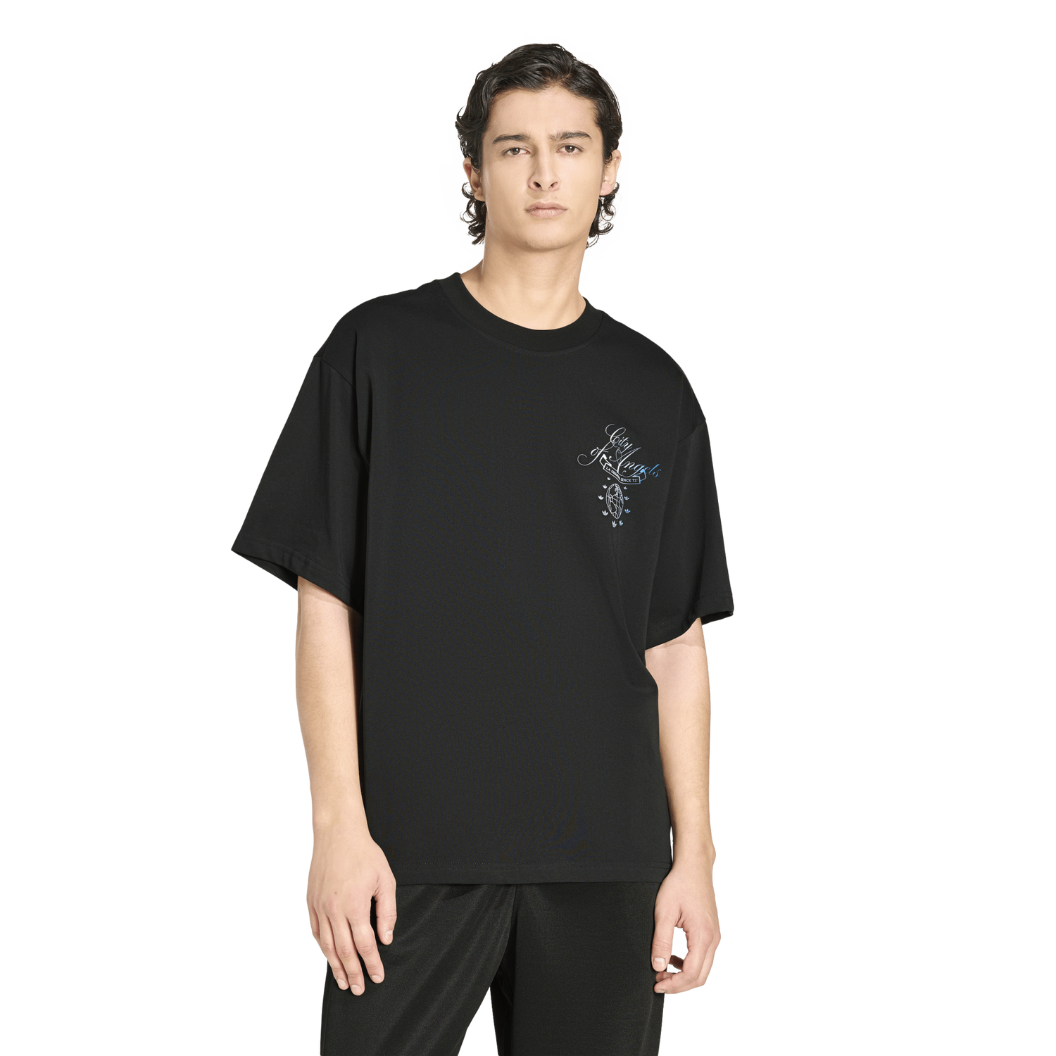 adidas Host City T-Shirt - Men's - Royal/Black