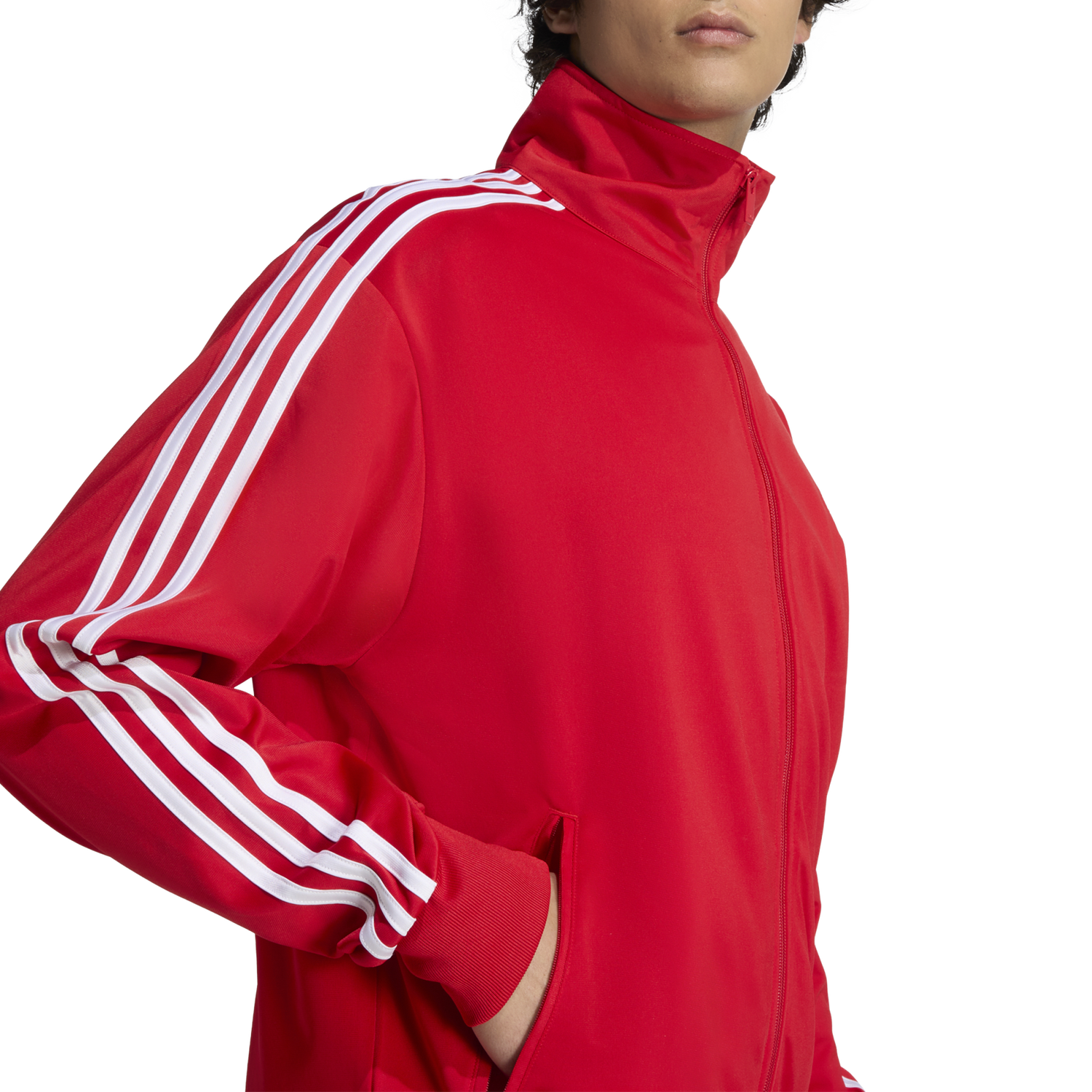 adidas Firebird Track Top - Men's - Better Scarlet