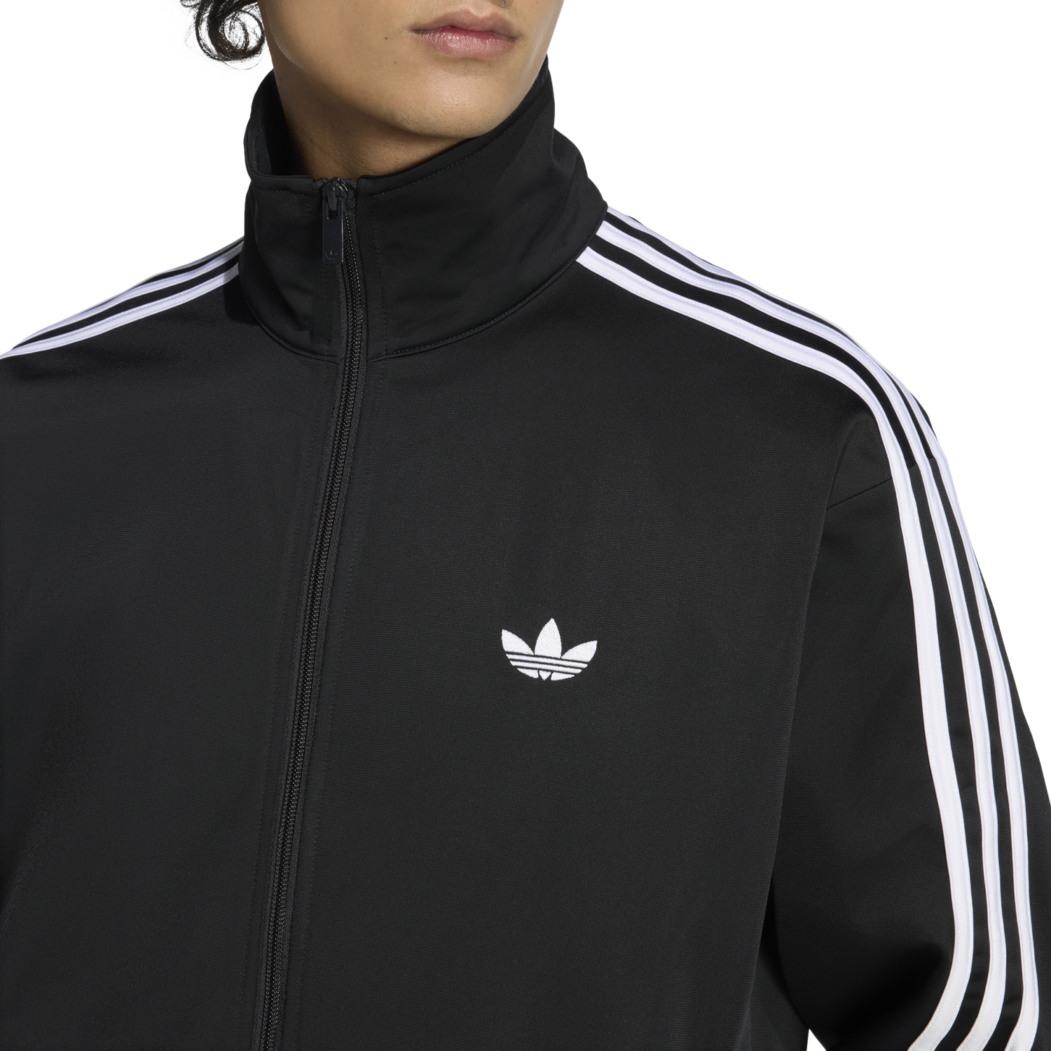 adidas Firebird Track Top - Men's - Black/White