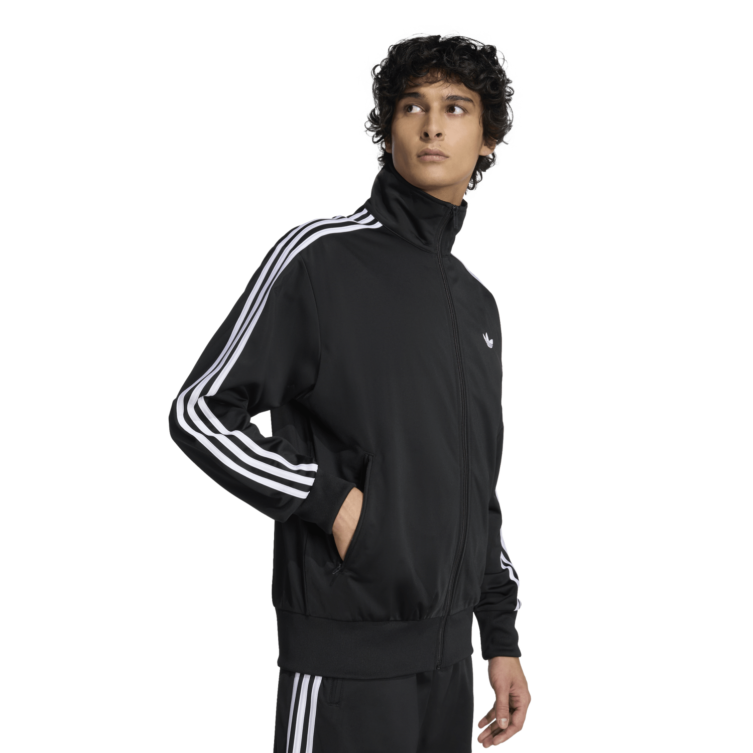 adidas Firebird Track Top - Men's - Black/White