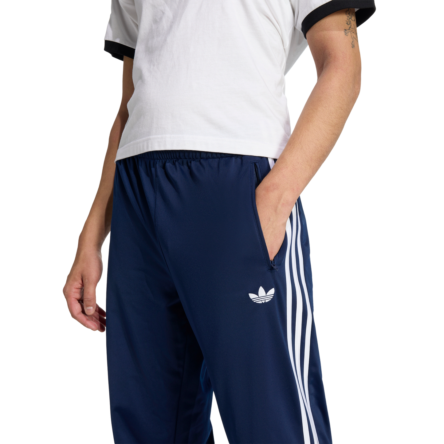 adidas Firebird Track Pants - Men's - Night Indigo/White