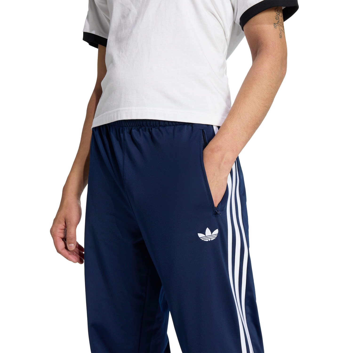 adidas Firebird Track Pants - Men's - Night Indigo/White
