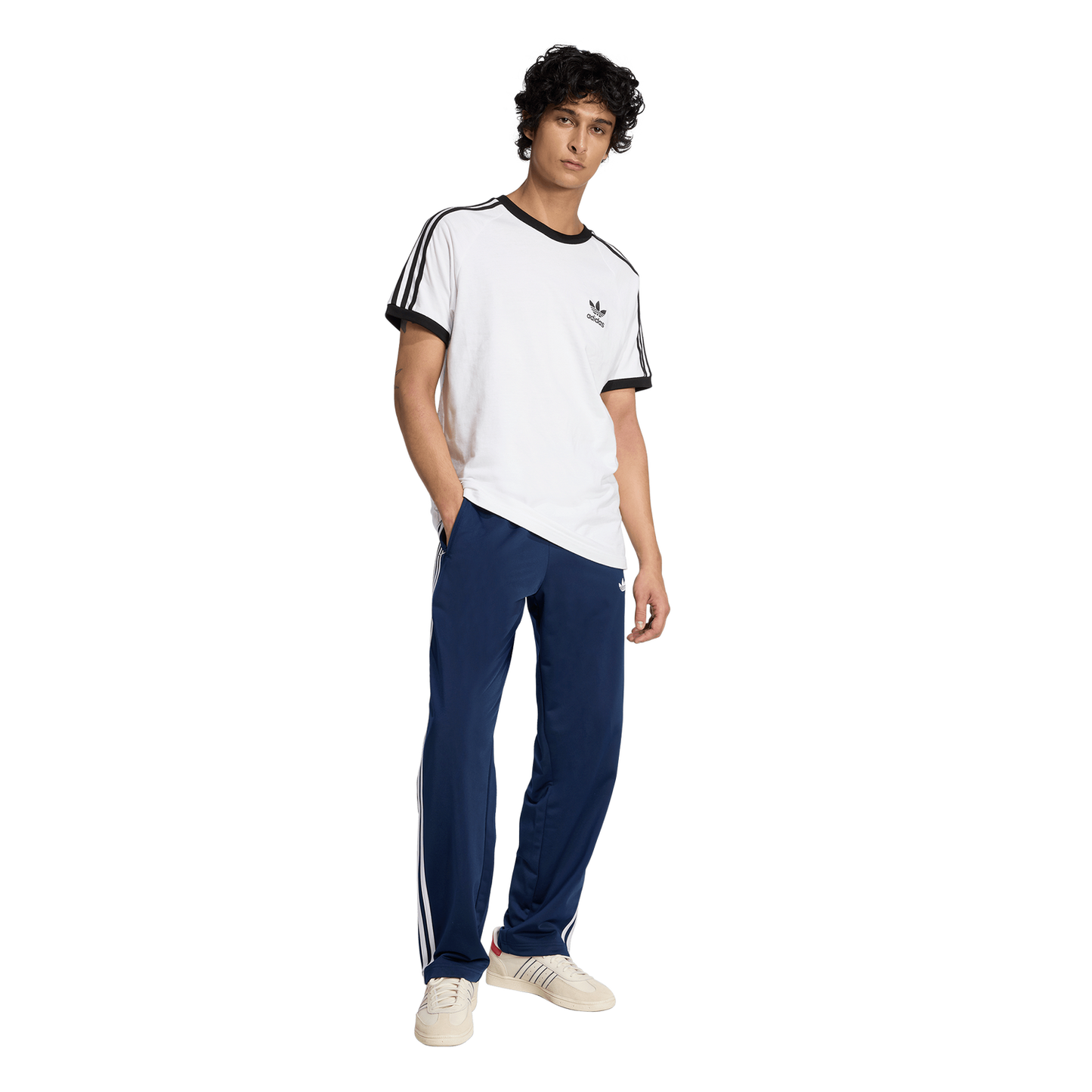 adidas Firebird Track Pants - Men's - Night Indigo/White