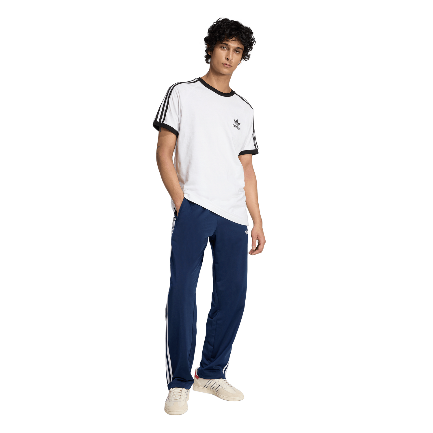 adidas Firebird Track Pants - Men's - Night Indigo/White