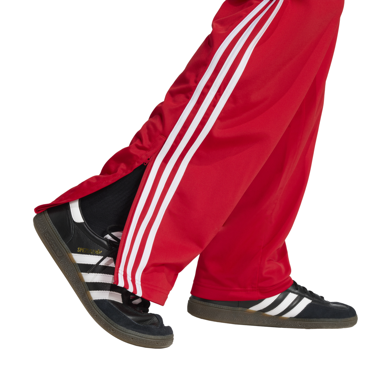 adidas Firebird Track Pants - Men's - Better Scarlet/White