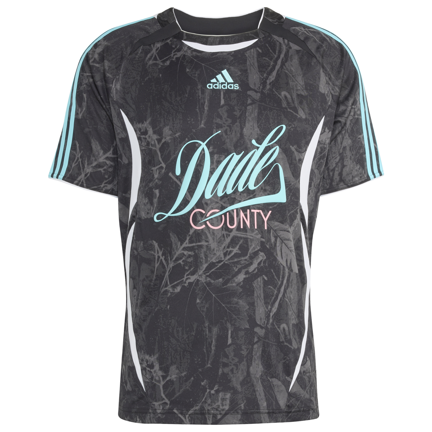 adidas Host City Graphic Jersey - Men's - Black/Pulse Aqua