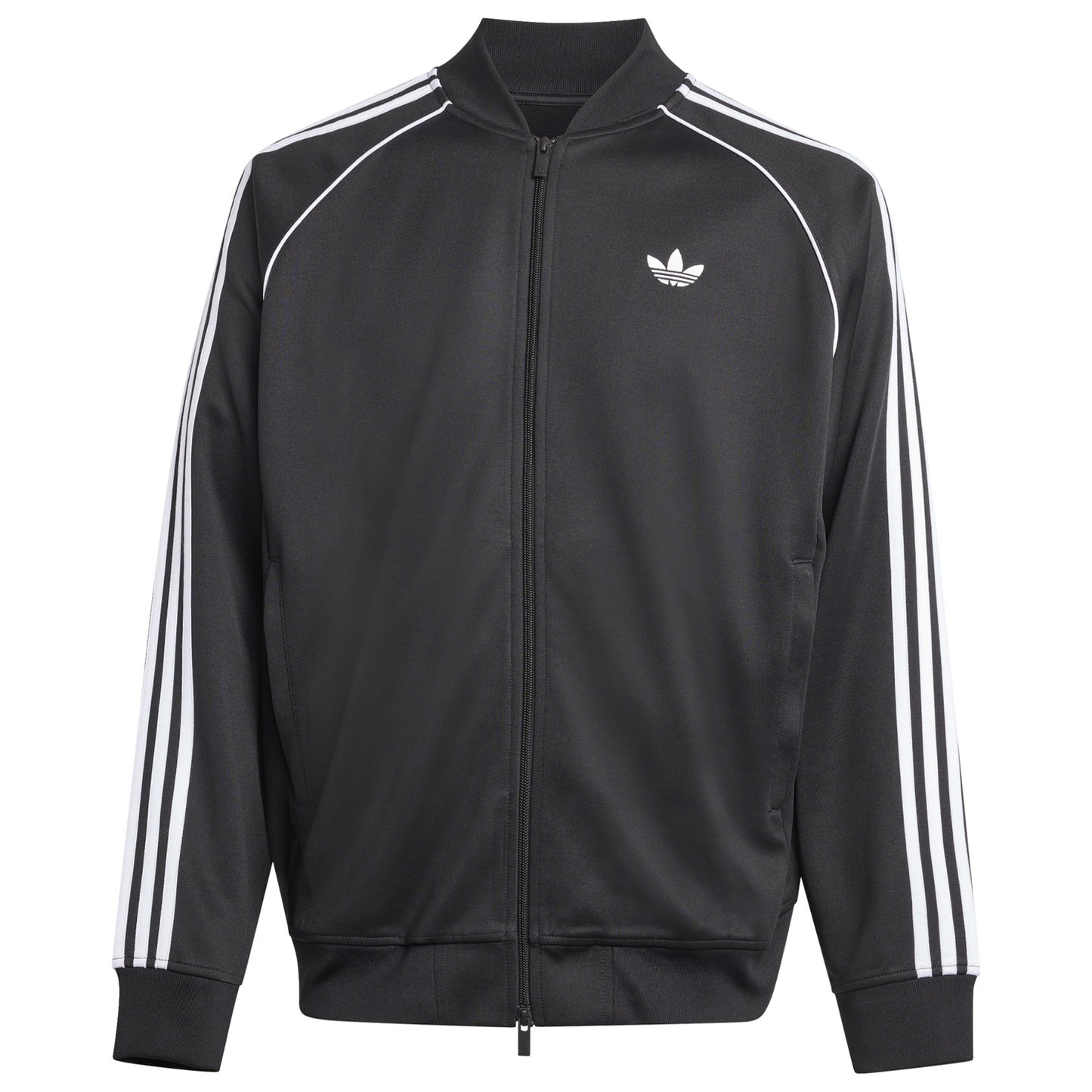 adidas Super Star Loose Track Top - Men's - Black/White