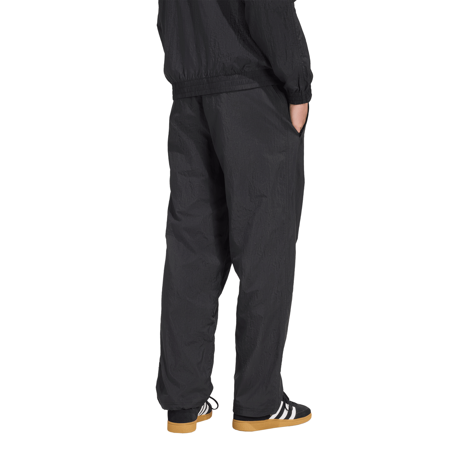 adidas Originals adicolor Blocked Track Pants - Men's - Black/Better Scarlet