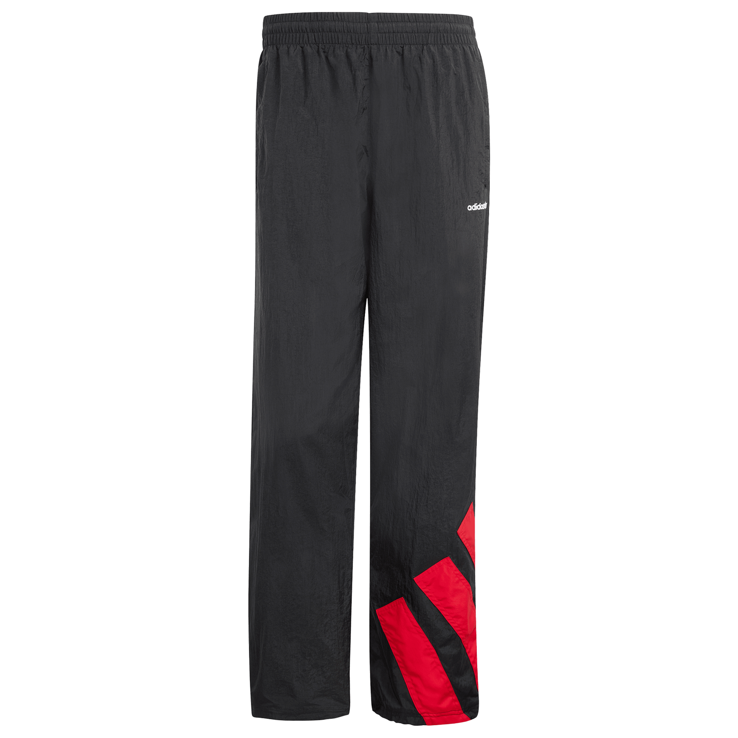 adidas Originals adicolor Blocked Track Pants - Men's - Black/Better Scarlet