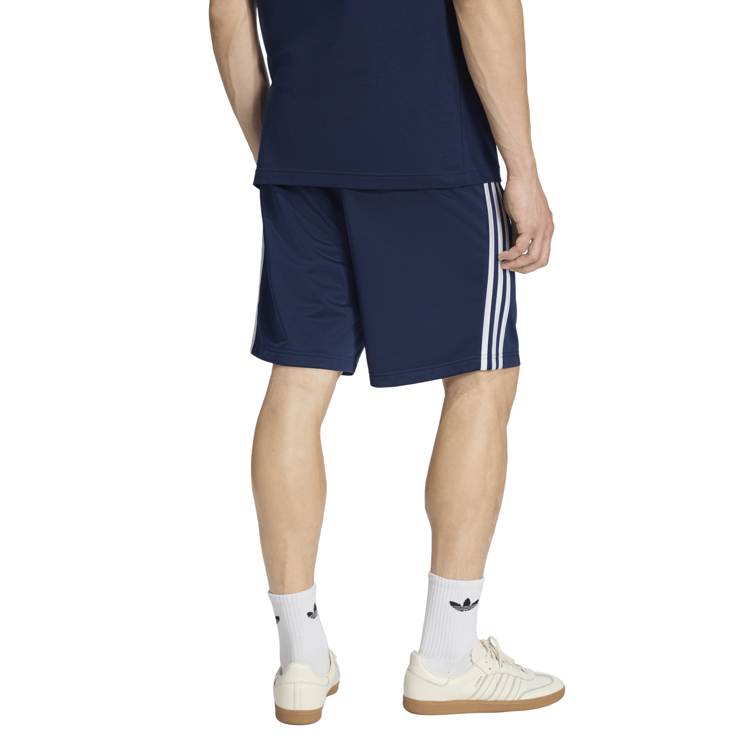 adidas Firebird Shorts - Men's - Night Indigo/White