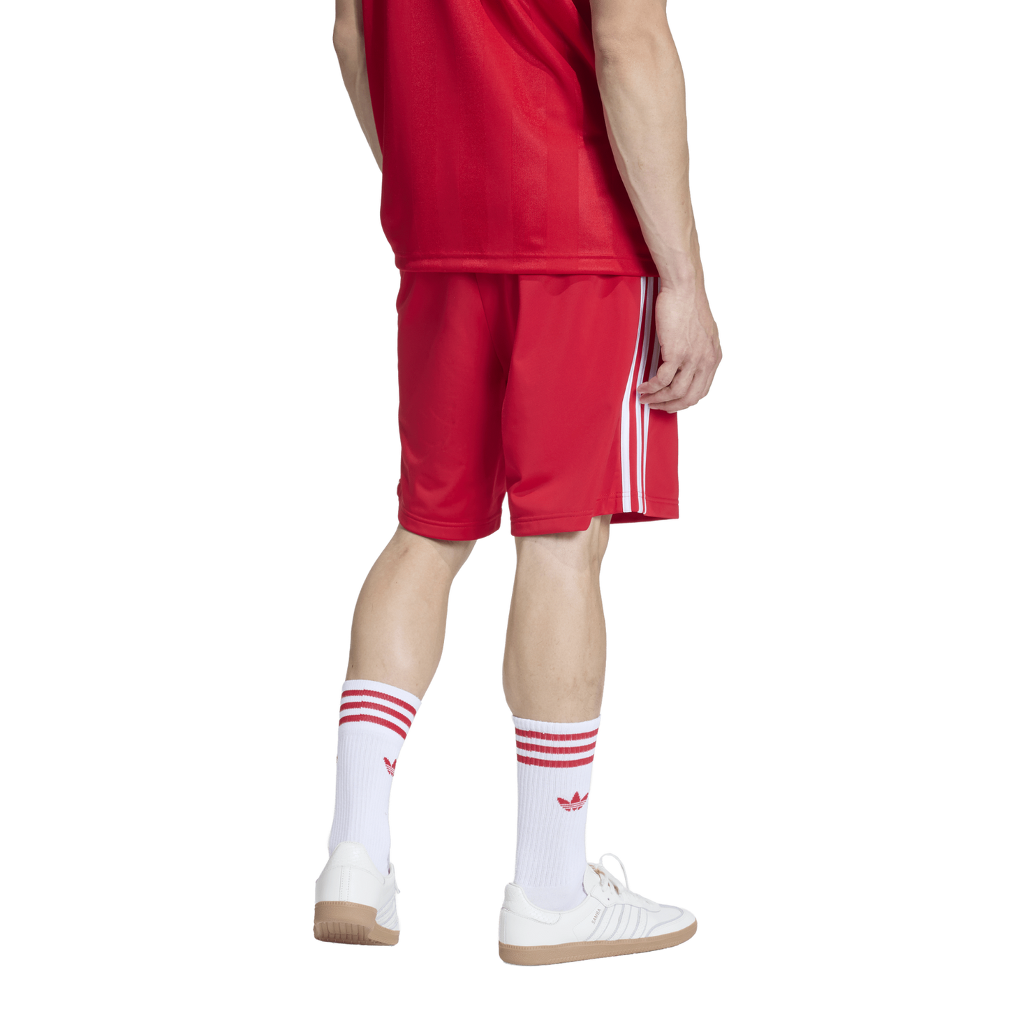 adidas Firebird Shorts - Men's - Red/White
