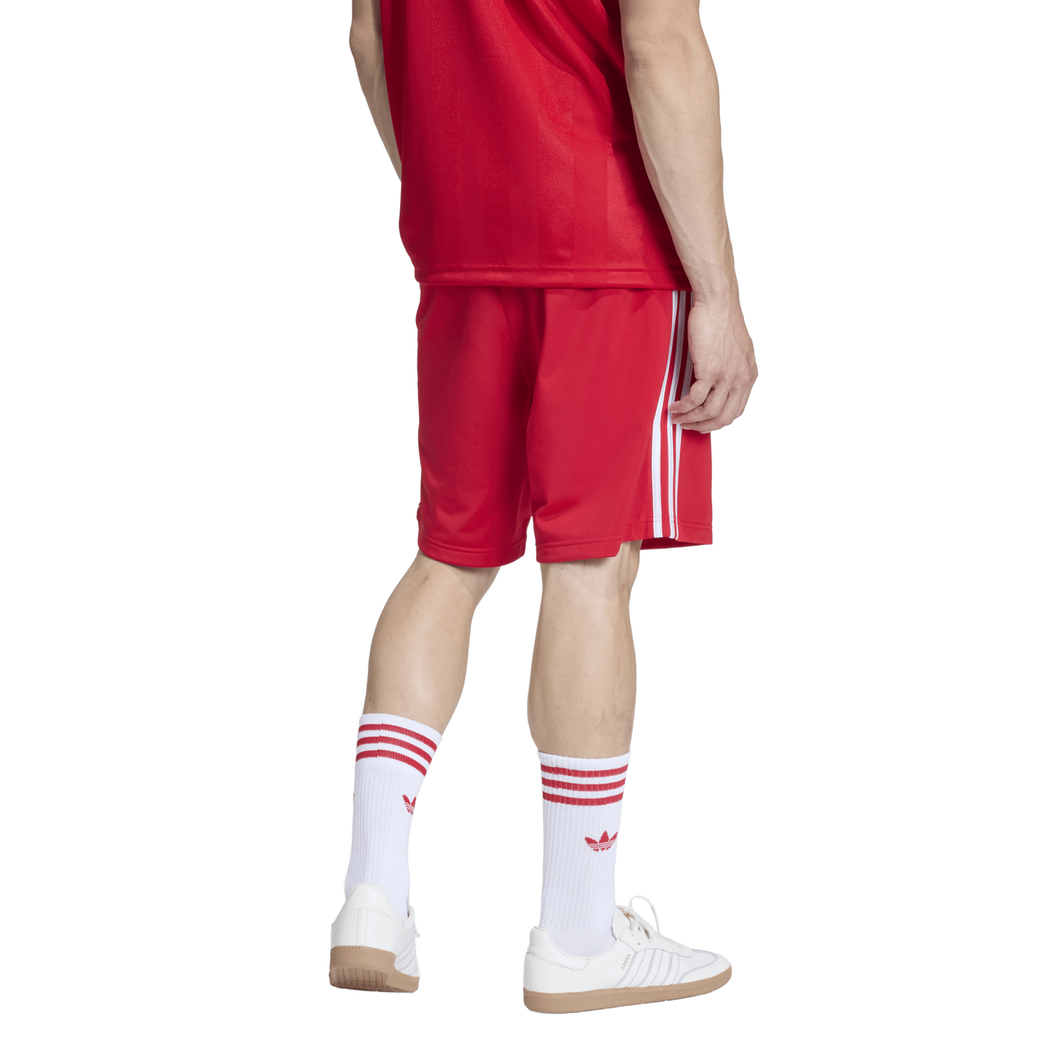 adidas Firebird Shorts - Men's - Red/White