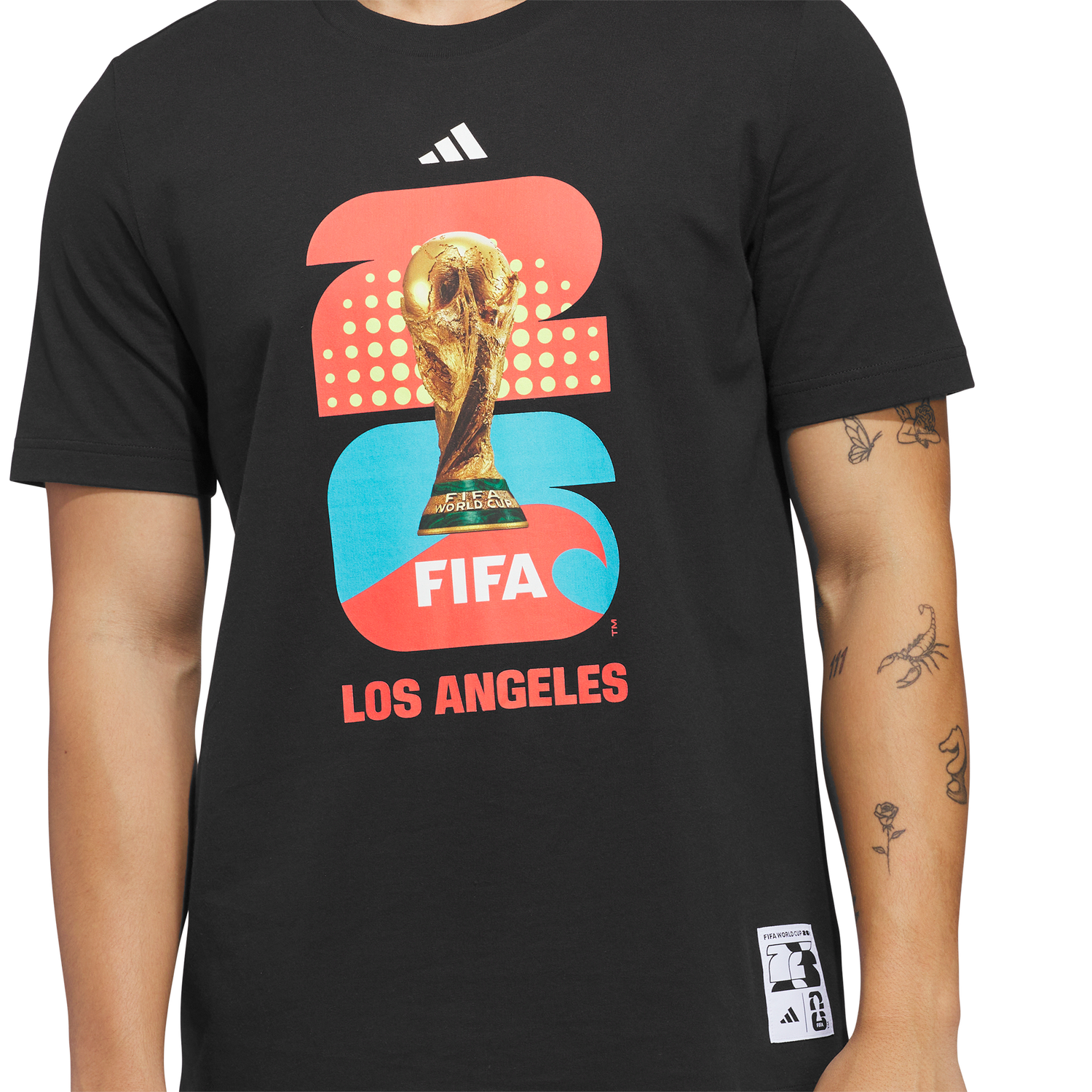adidas Host City T-Shirt - Men's - Black