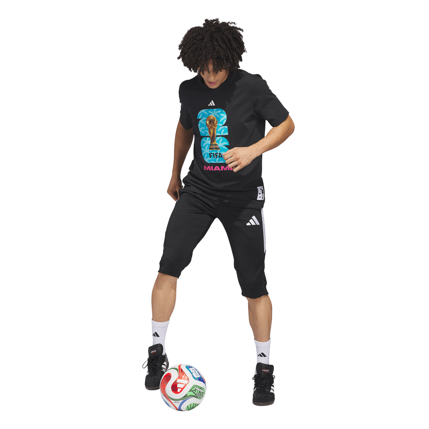 adidas Host City T-Shirt - Men's - Black (KE1823)
