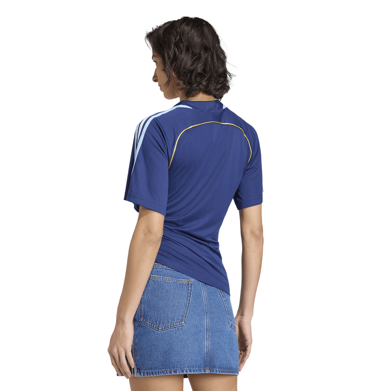 adidas Argentina BB Jersey - Women's - Dark Blue/Carolina