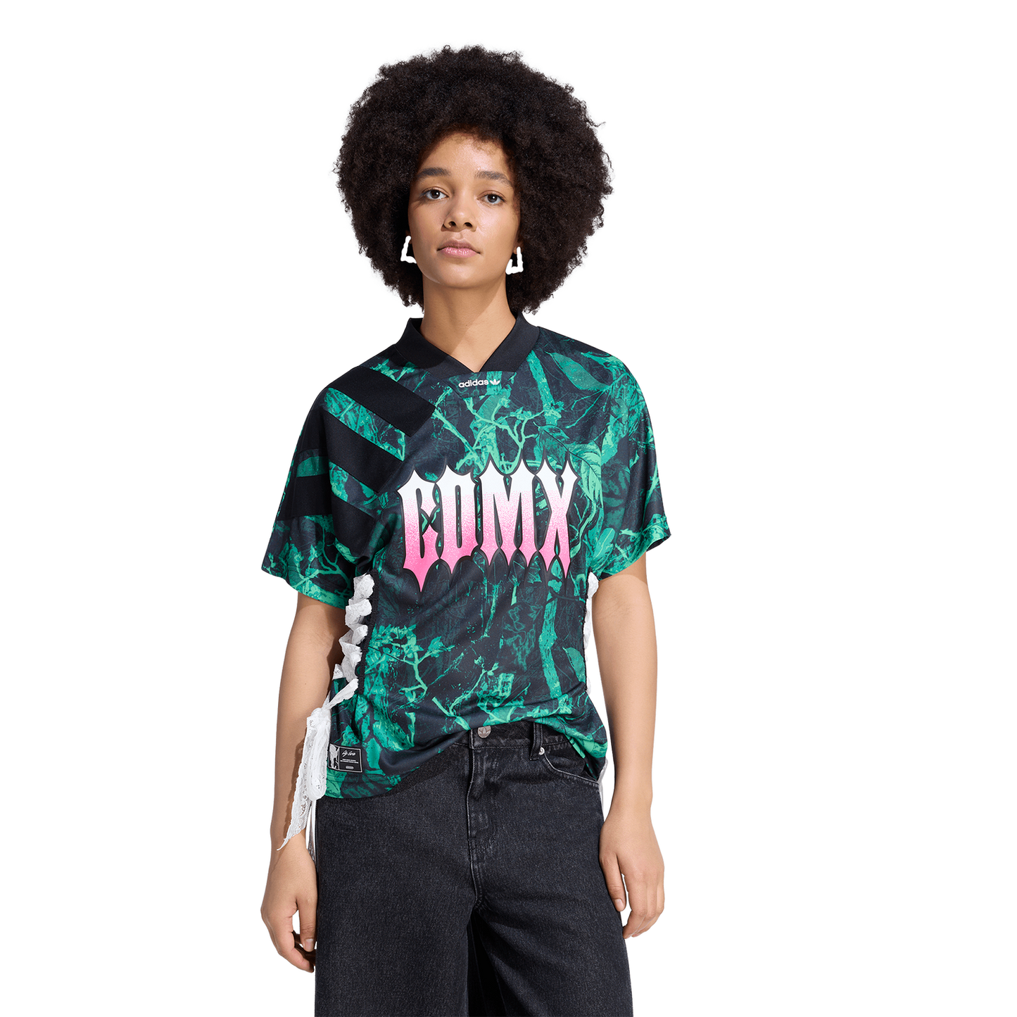 adidas CDMX Recon Jersey - Women's - Green/Black