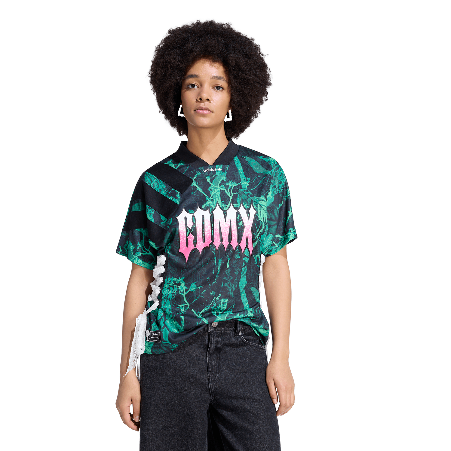 adidas CDMX Recon Jersey - Women's - Green/Black