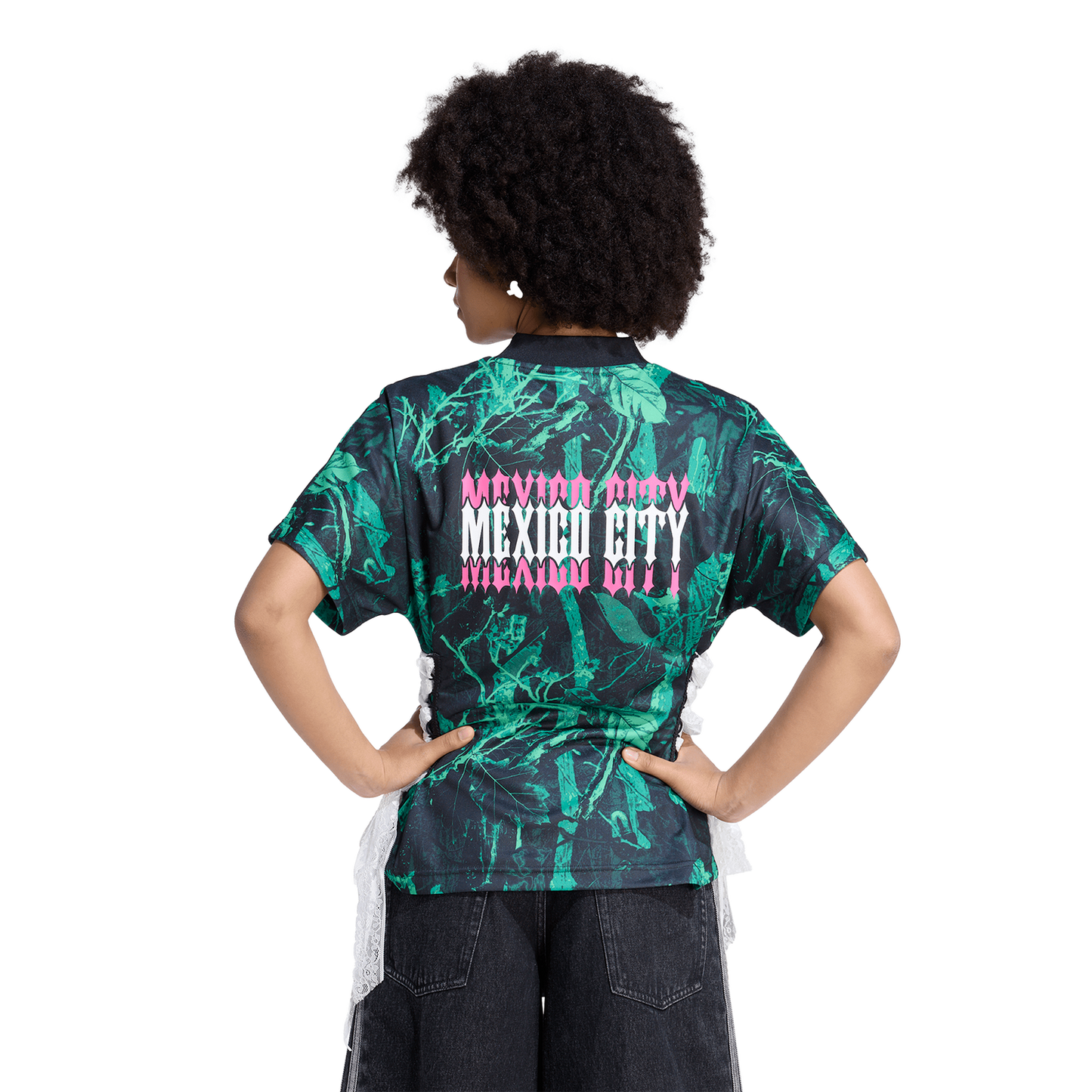 adidas CDMX Recon Jersey - Women's - Green/Black