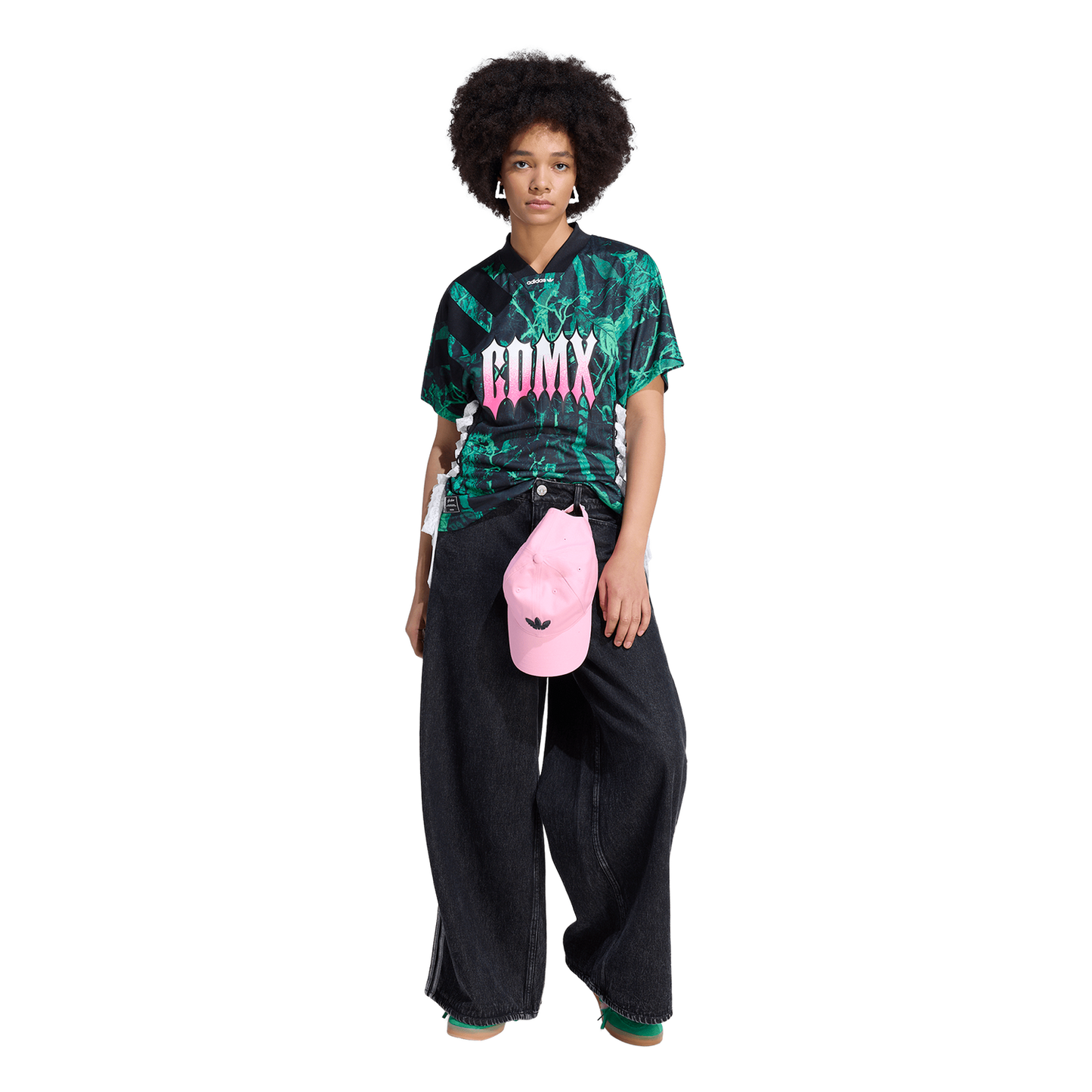 adidas CDMX Recon Jersey - Women's - Green/Black