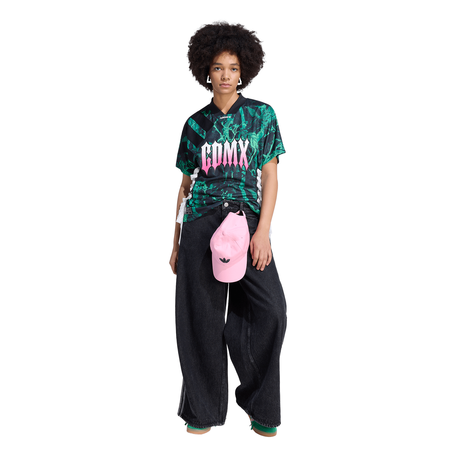adidas CDMX Recon Jersey - Women's - Green/Black