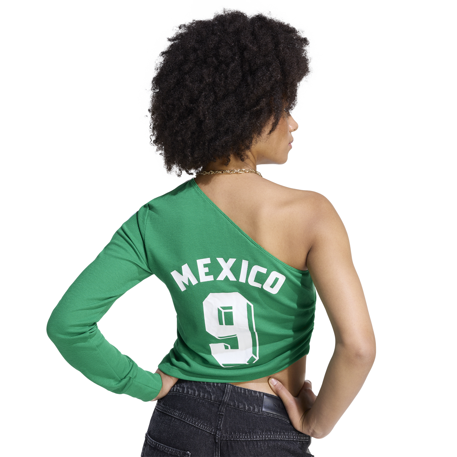 adidas Mexico BB Jersey - Women's - Green/White
