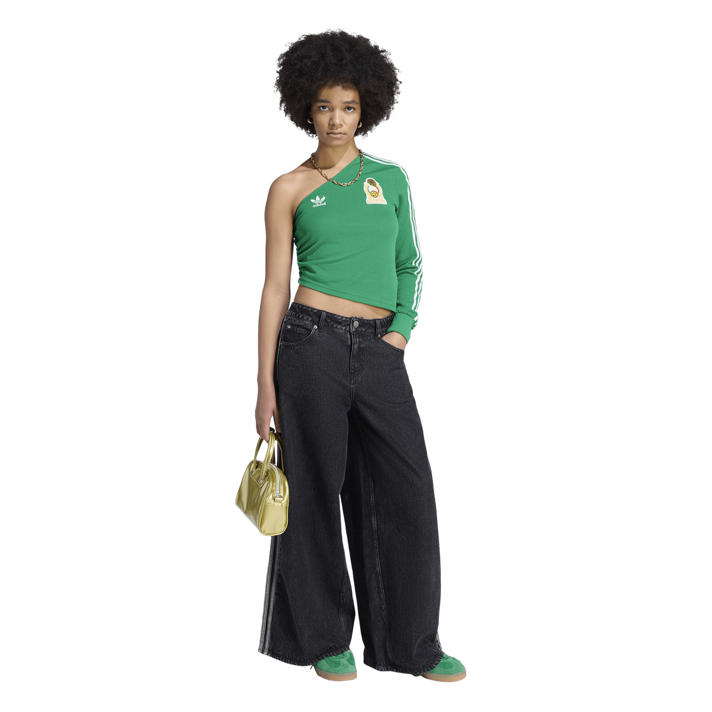 adidas Mexico BB Jersey - Women's - Green/White
