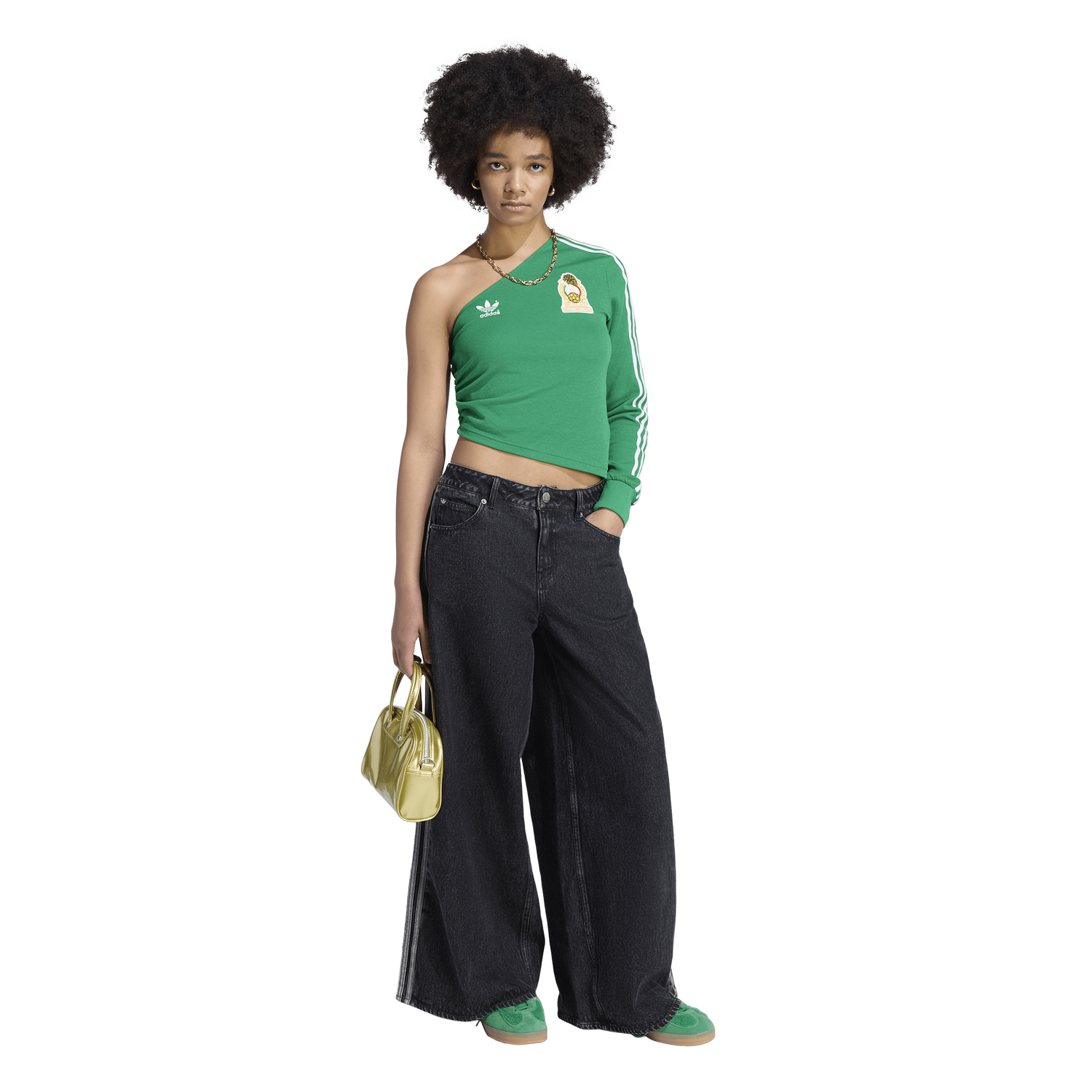 adidas Mexico BB Jersey - Women's - Green/White