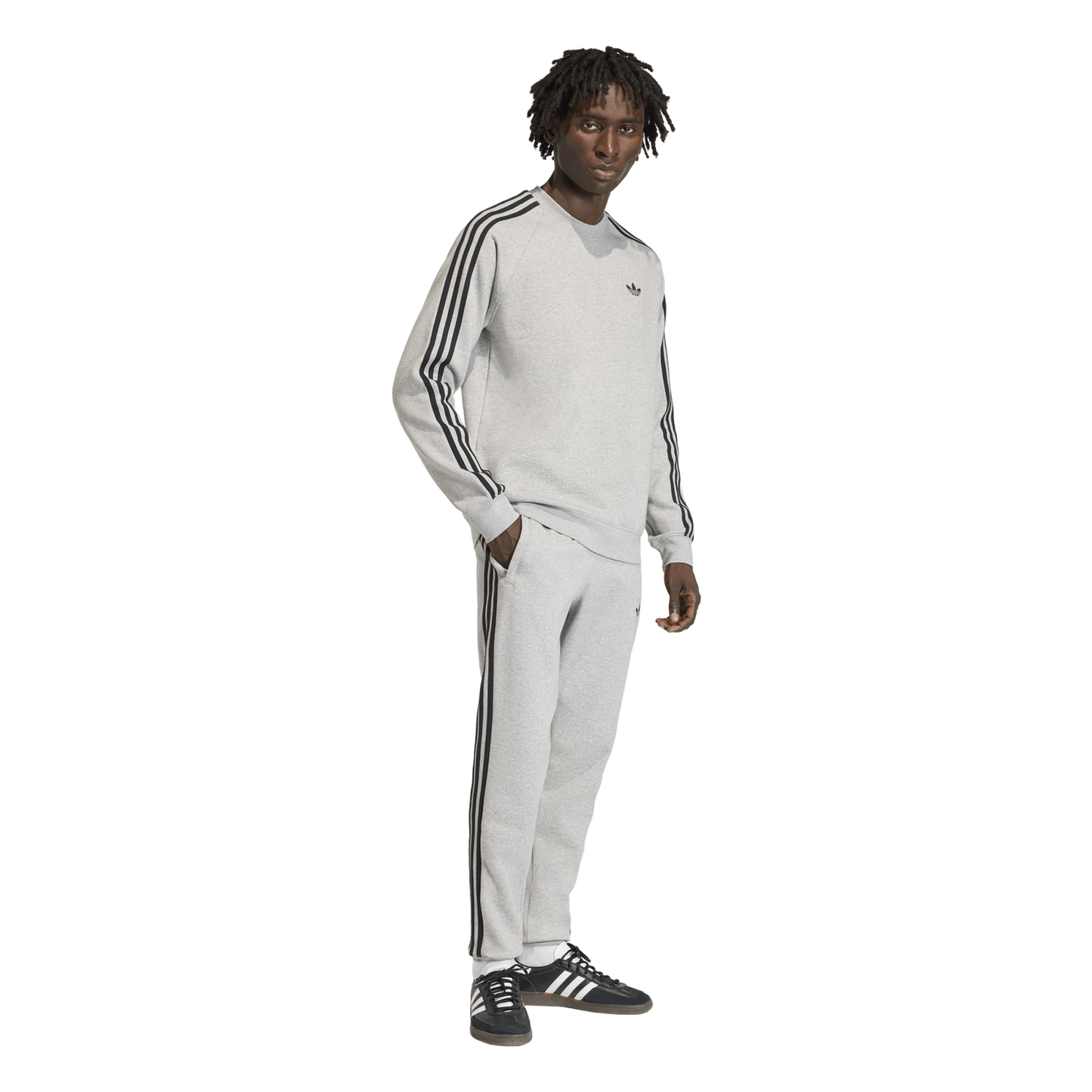 adidas Originals adicolor 3-Stripes Sweat Pants - Men's - Medium Grey Heather