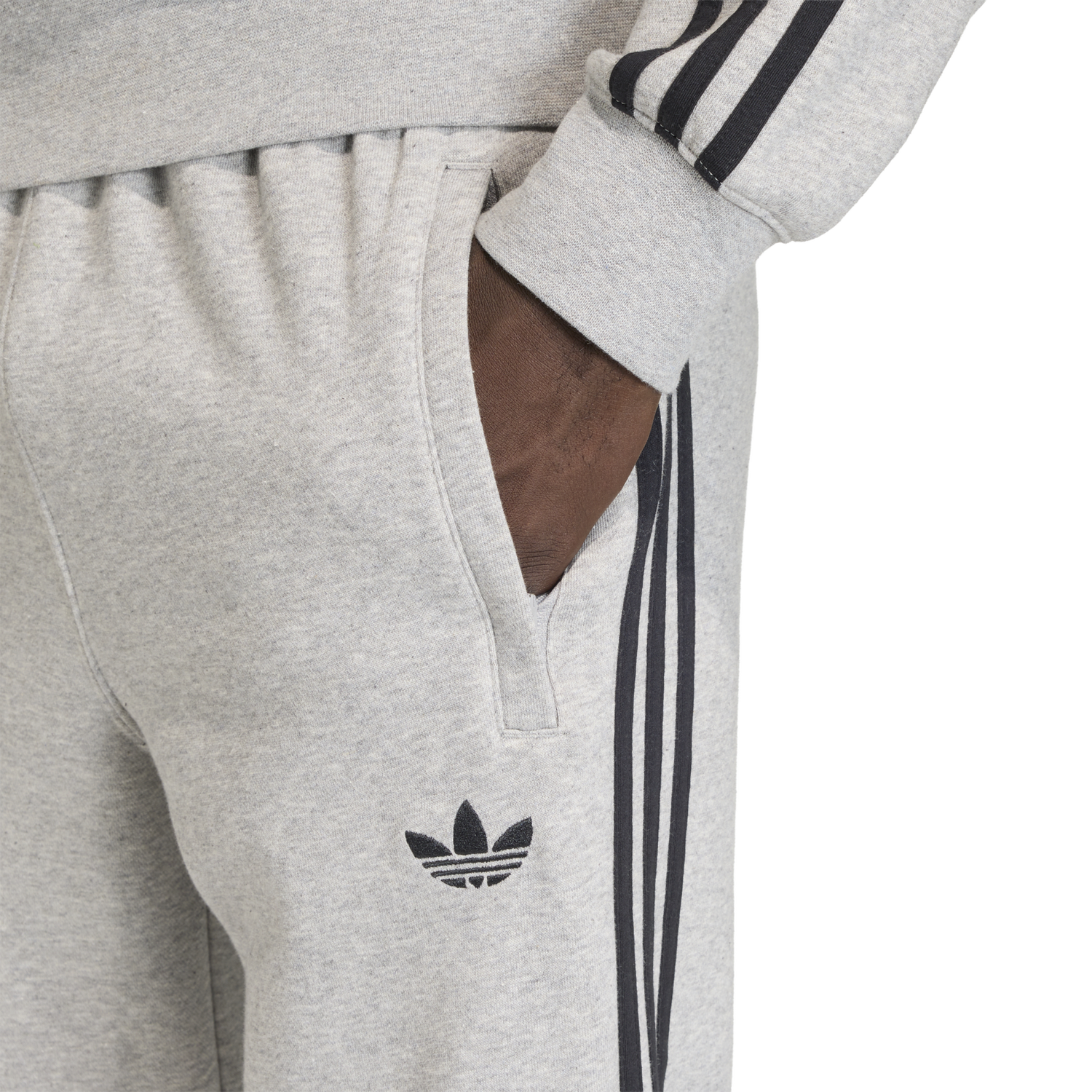 adidas Originals adicolor 3-Stripes Sweat Pants - Men's - Medium Grey Heather
