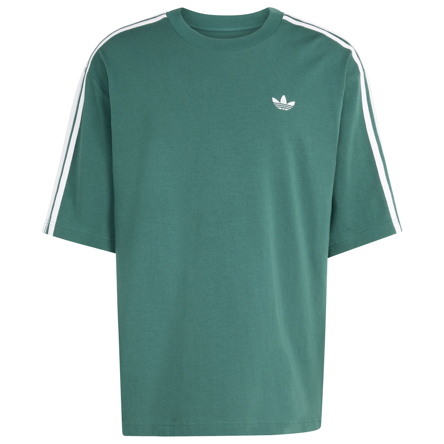 adidas OS 3S T-Shirt - Men's - Collegiate Green/White