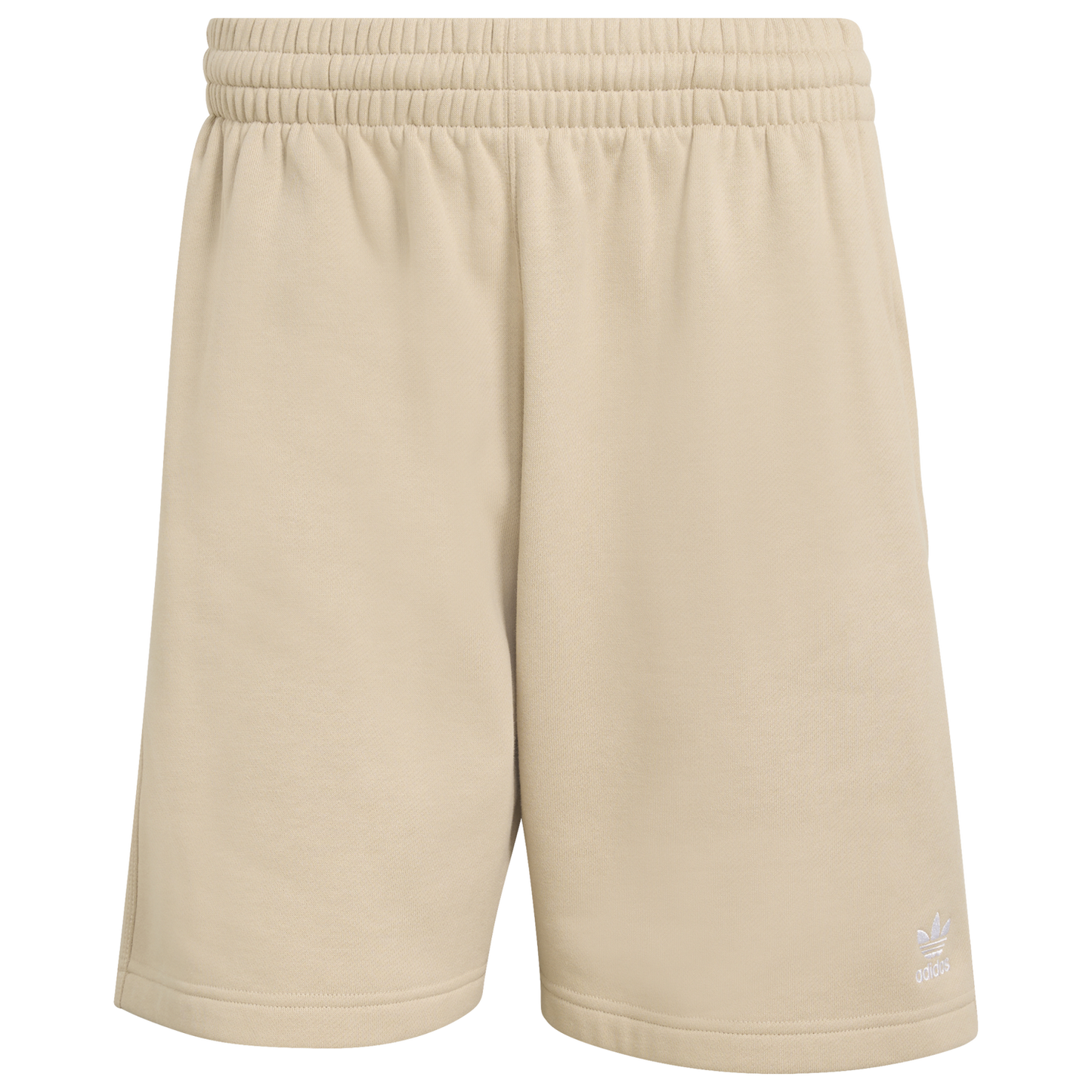 adidas Originals Trefoil Essentials Fleece 7" Shorts - Men's - Stone Khaki