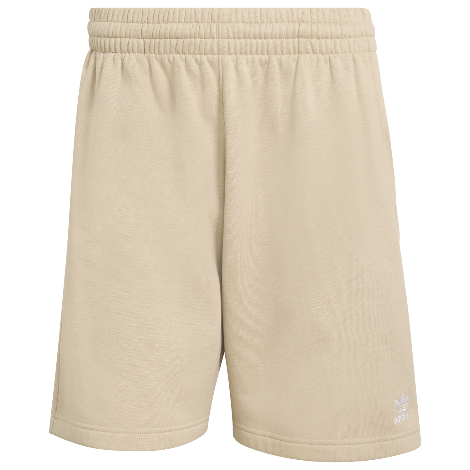 adidas Originals Trefoil Essentials Fleece 7" Shorts - Men's - Stone Khaki