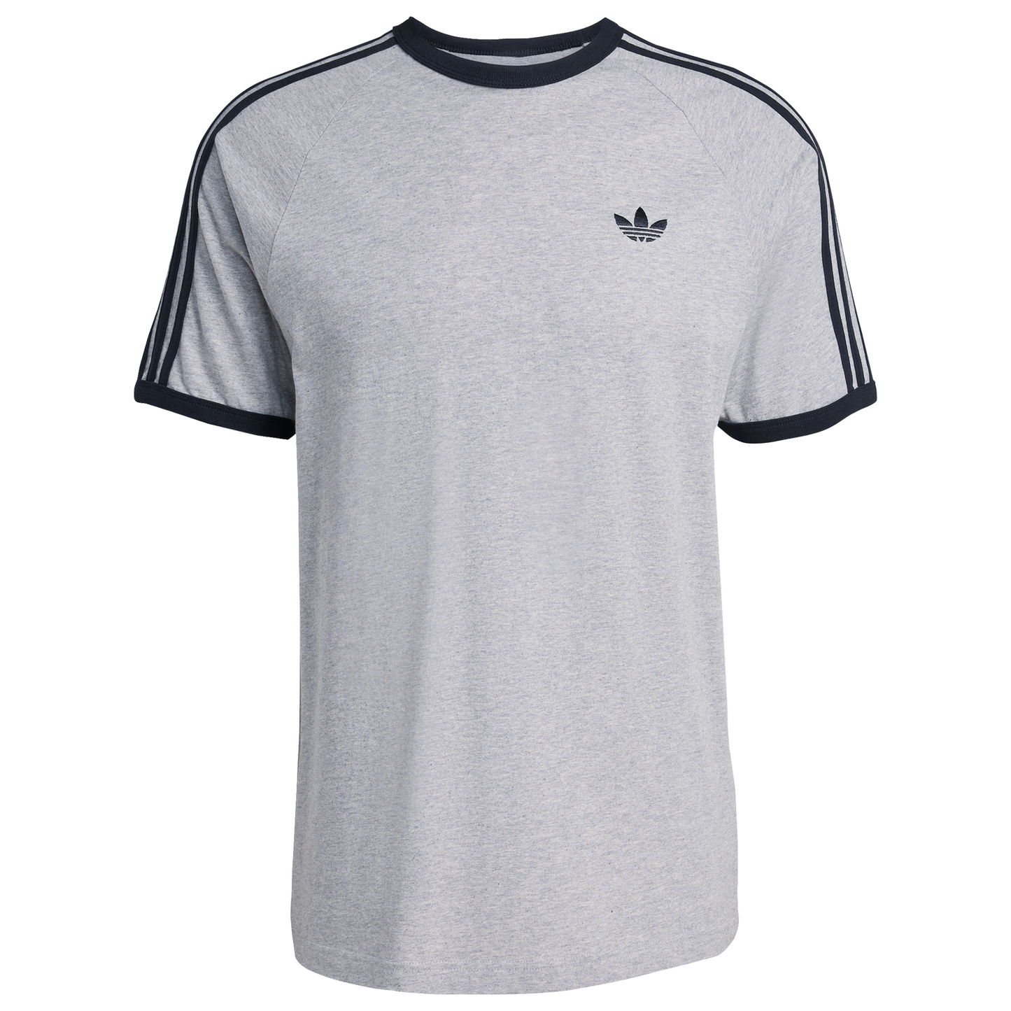 adidas 3-Stripes T-Shirt - Men's - Medium Grey Heather