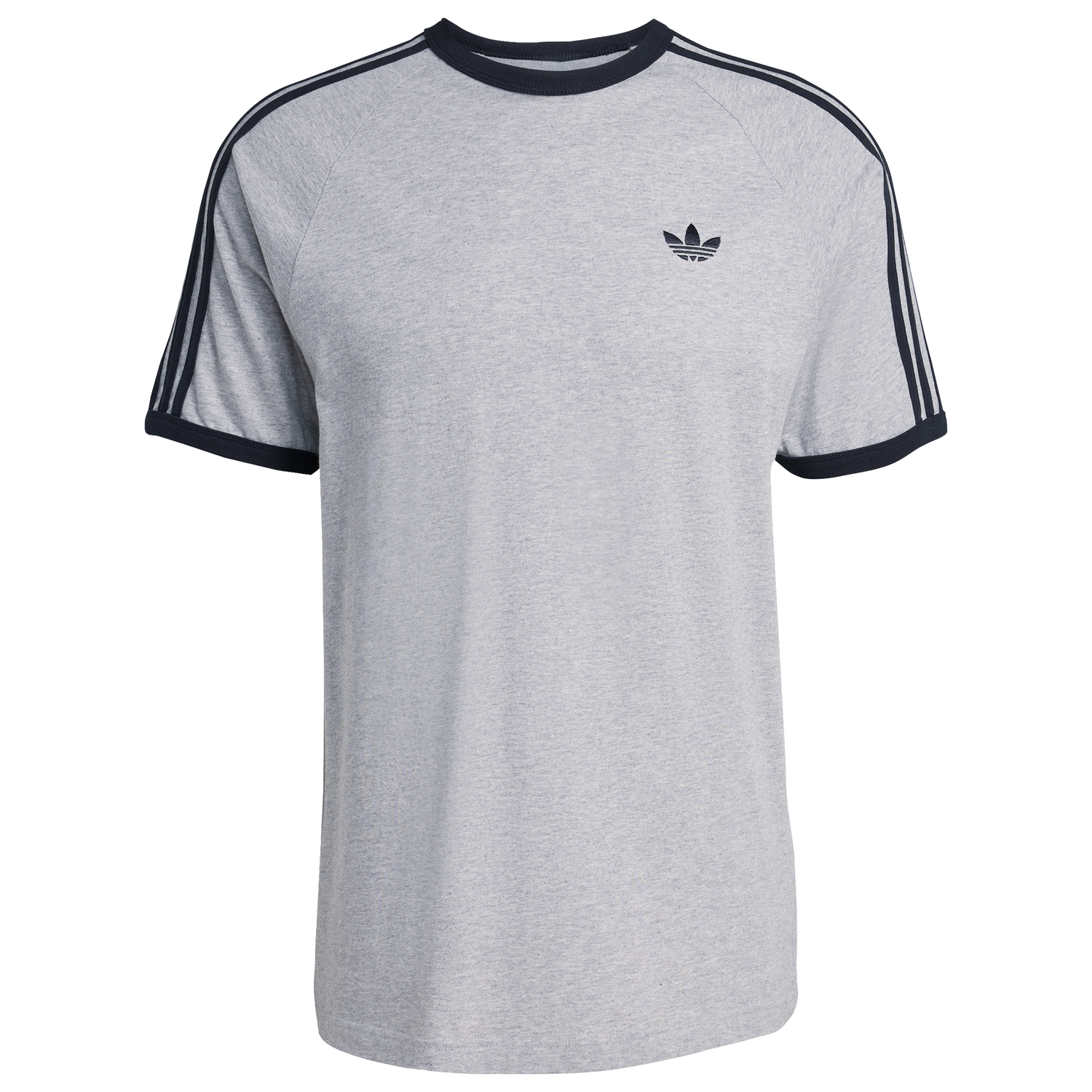 adidas 3-Stripes T-Shirt - Men's - Medium Grey Heather