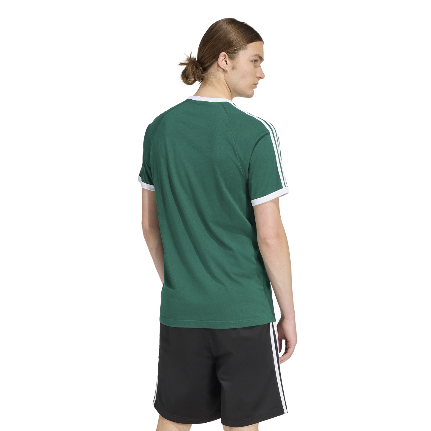 adidas 3-Stripes T-Shirt - Men's - Collegiate Green